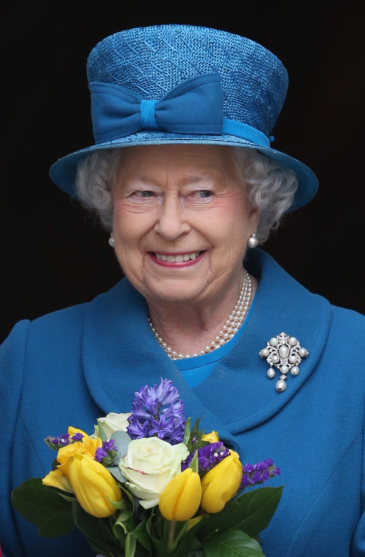 Queen Elizabeth II attends a service of commemoration for troops who were stationed in Afghanistan at St. Paul's Cathedral in London on March 13, 2015 (Chris Jackson/Getty Images)