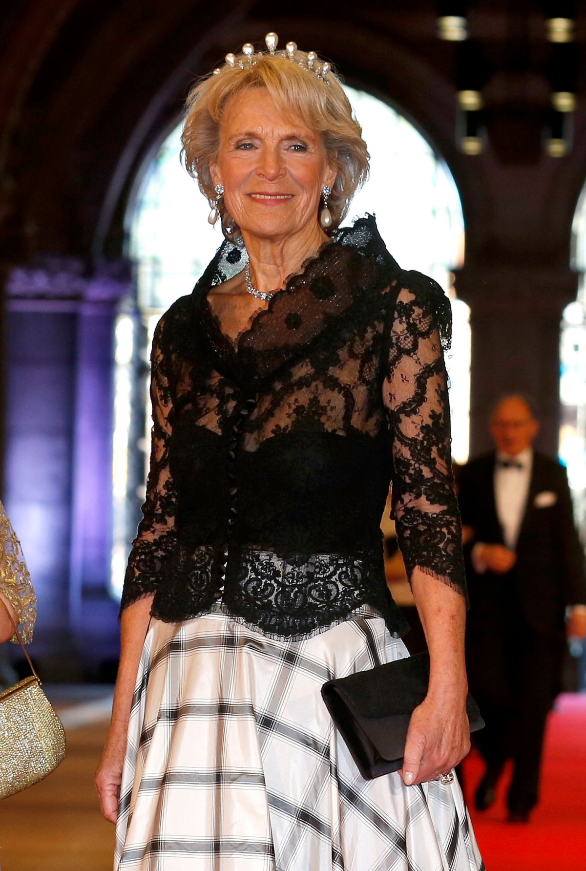 Princess Irene of the Netherlands attends a dinner held the night before her sister's abdication and her nephew's inauguration in Amsterdam, April 2013 (Michel Porro/Getty Images)