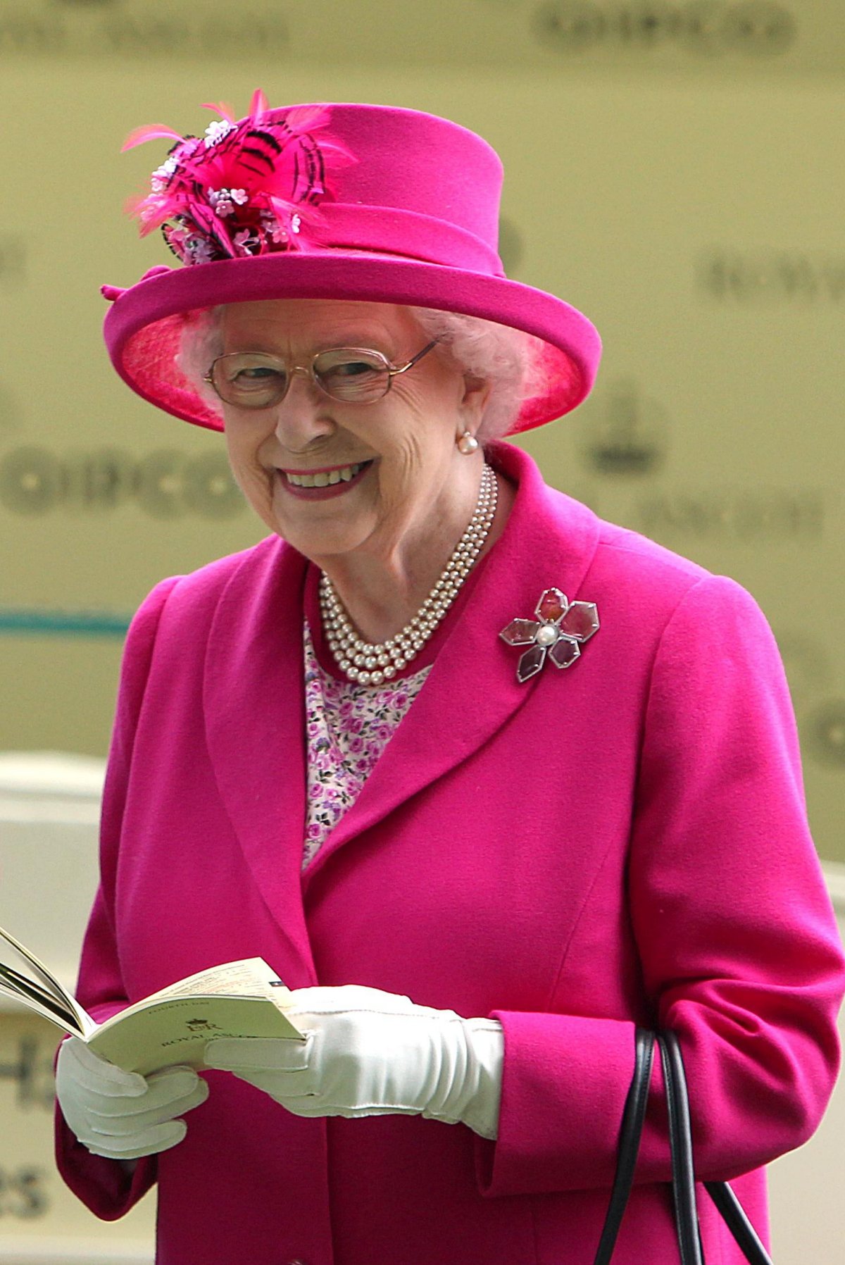 Queen Elizabeth II attends day four of Royal Ascot on June 20, 2014 (Steve Parsons/PA Images/Alamy)