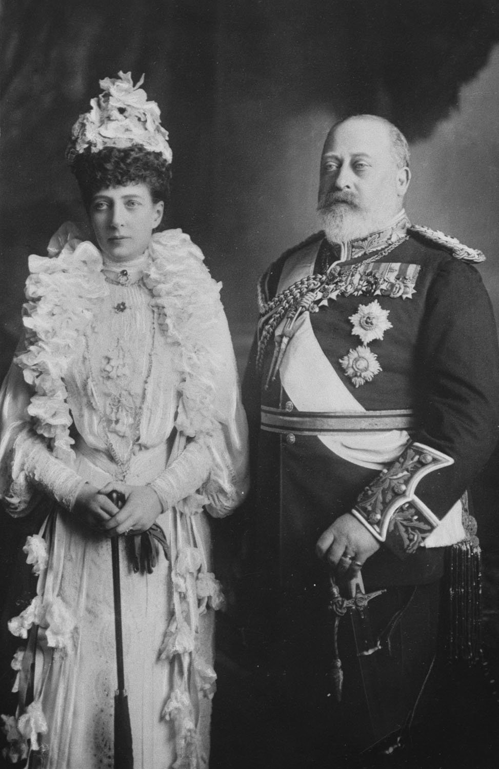 King Edward VII and Queen Alexandra, ca. 1908 (Royal Collection Trust)