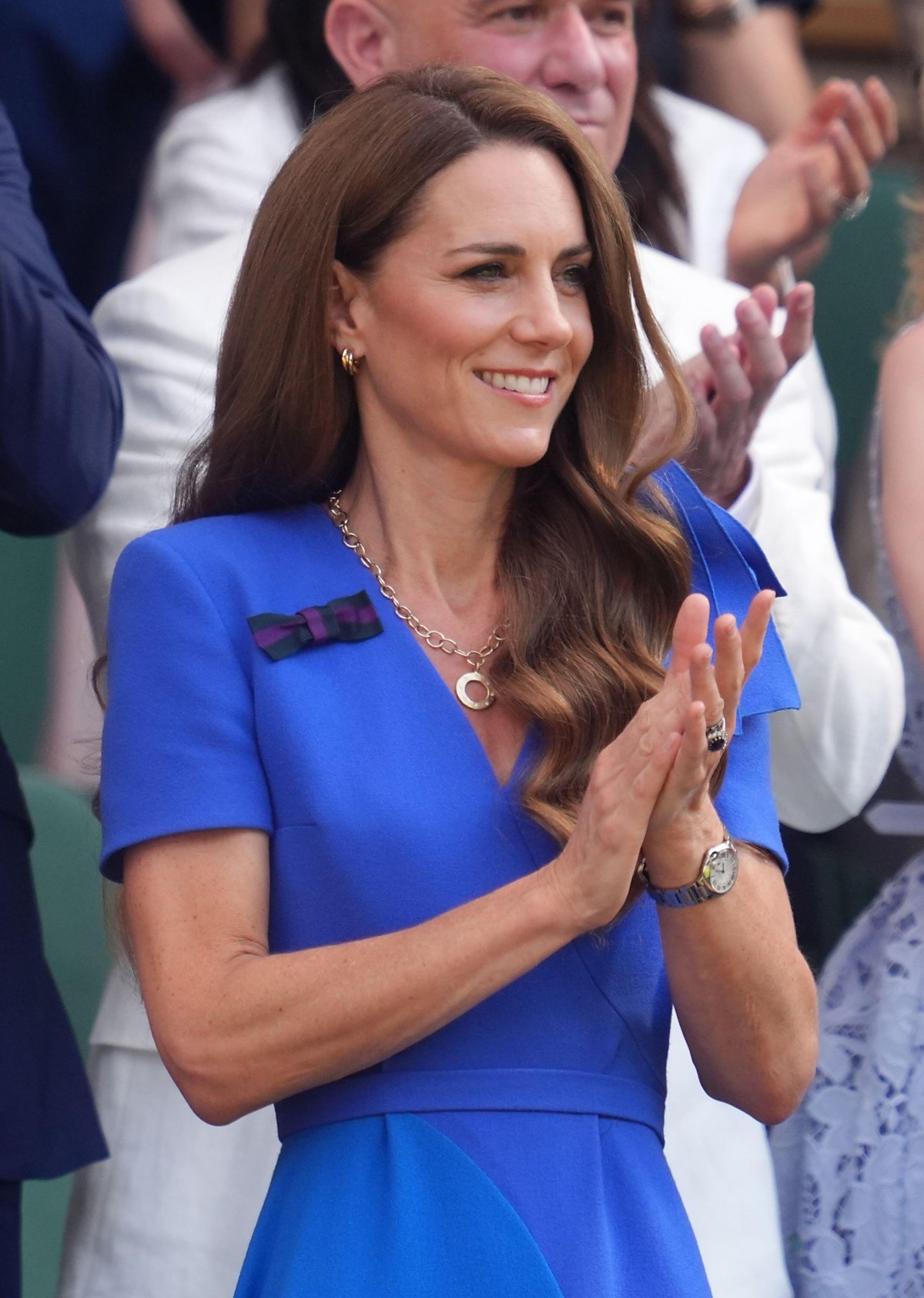 The Princess of Wales attends the Gentlemen's Singles Final at Wimbledon on July 13, 2025 (Adam Davy/PA Images/Alamy)