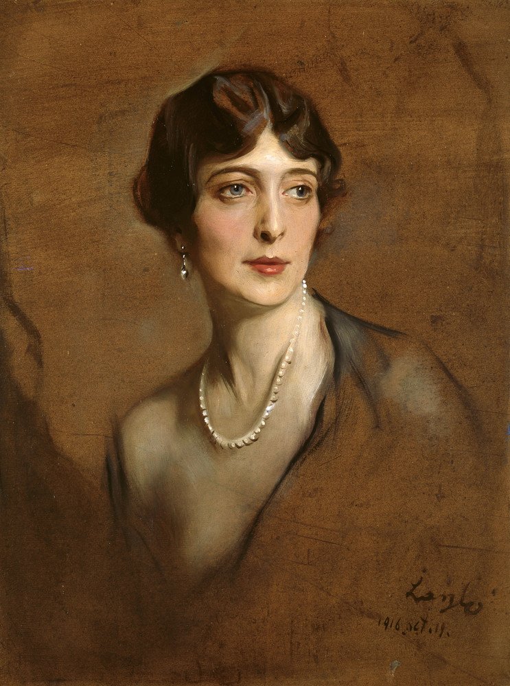 Philip de Laszlo's portrait of Edith Chester Beatty, ca. 1916 (Chester Beatty Library/Dublin Castle)