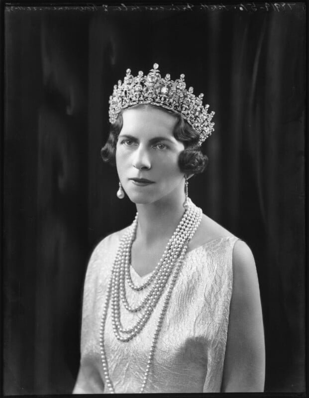 Portrait of Helen, Queen Mother of Romania by Bassano, November 1934 (© National Portrait Gallery, London)