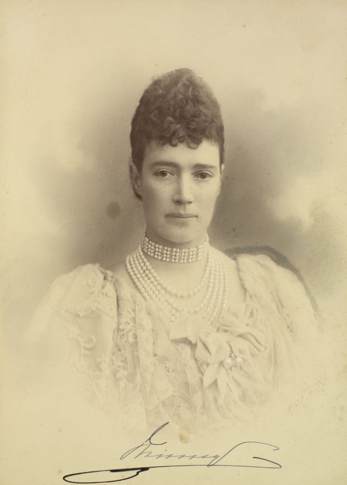 Portrait of Empress Marie Feodorovna of Russia, ca. 1894 (Royal Collection Trust)