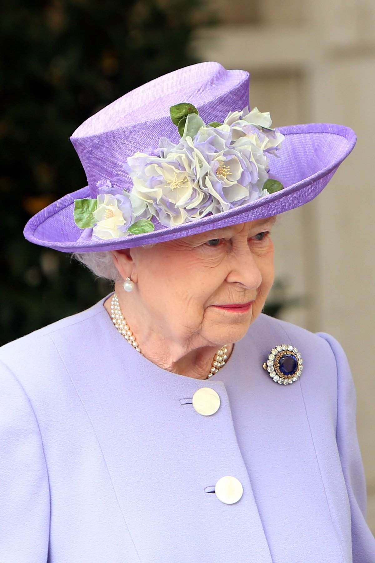Queen Elizabeth II visits Vatican City on April 3, 2014 (Franco Origlia/Getty Images)