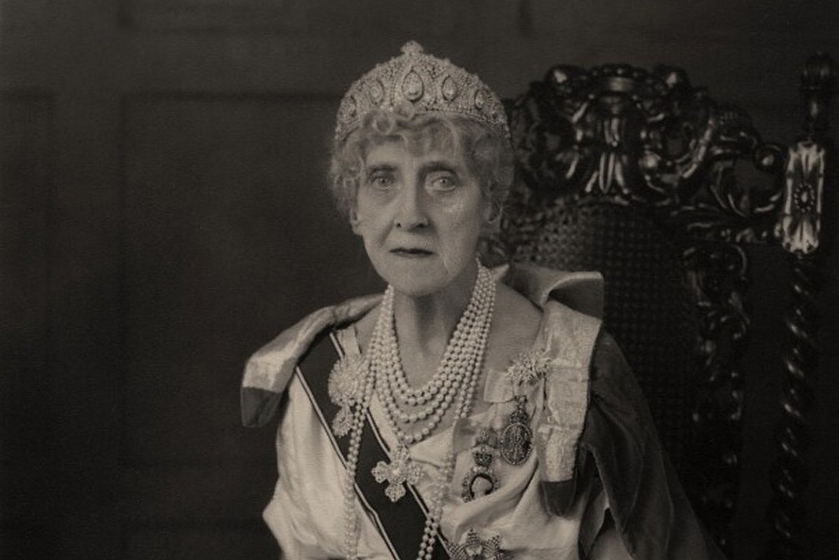 Princess Marie Louise, photographed by Hay Wrightson Ltd at the time of the coronation of Queen Elizabeth II in 1953 (© National Portrait Gallery, London)