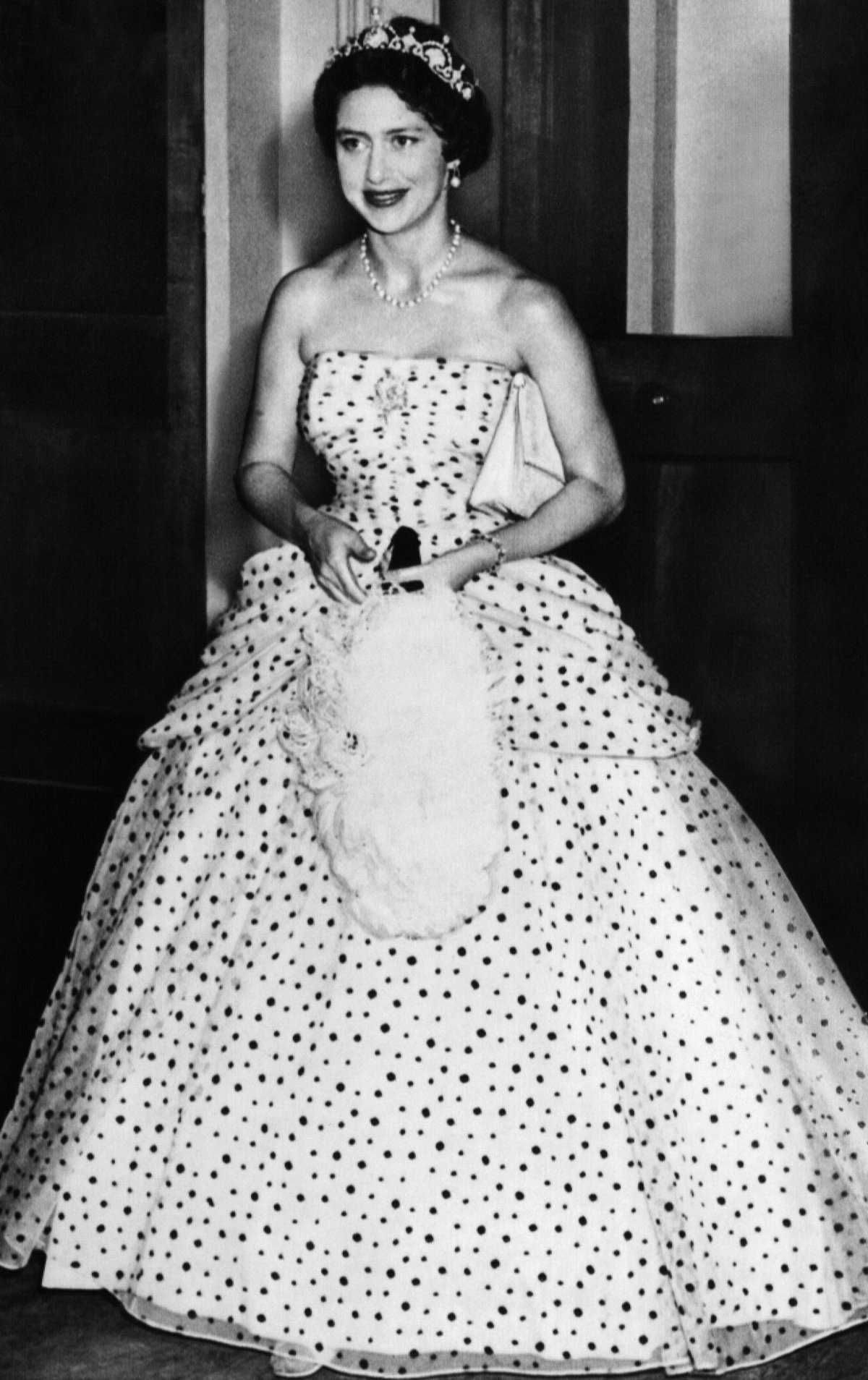 Princess Margaret attends a concert at Queen's College in Georgetown, Guyana on April 29, 1958 (Everett Collection/Alamy)