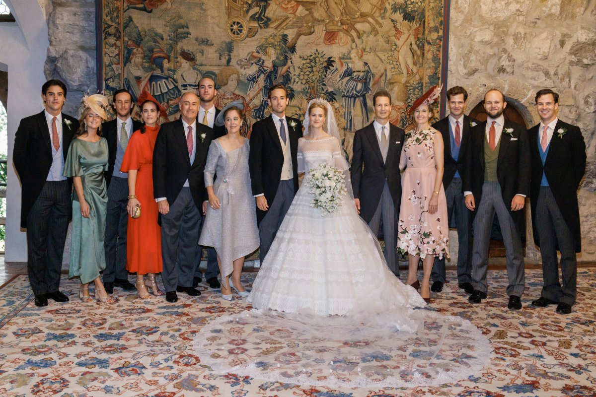 The wedding of Princess Marie-Caroline of Liechtenstein and Leopoldo Maduro Vollmer in Vaduz on August 30, 2025 (Princely House of Liechtenstein/Iconoclash Photography)