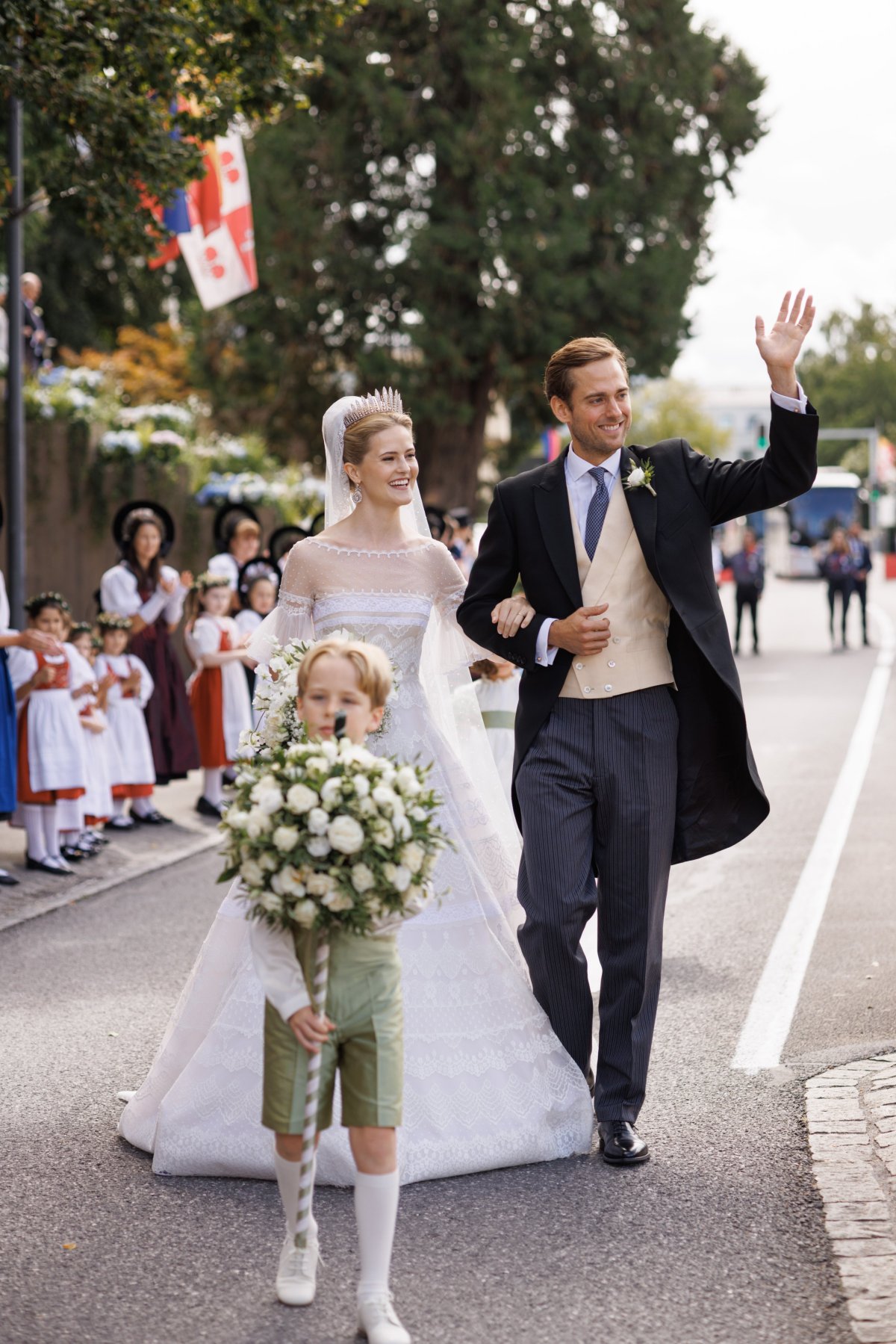 The wedding of Princess Marie-Caroline of Liechtenstein and Leopoldo Maduro Vollmer in Vaduz on August 30, 2025 (Princely House of Liechtenstein/Iconoclash Photography)
