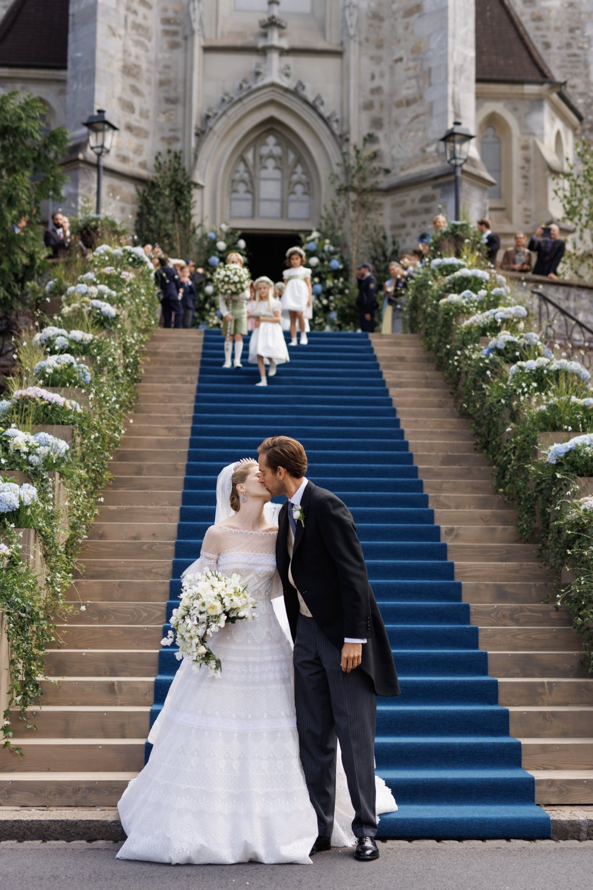 The wedding of Princess Marie-Caroline of Liechtenstein and Leopoldo Maduro Vollmer in Vaduz on August 30, 2025 (Princely House of Liechtenstein/Iconoclash Photography)