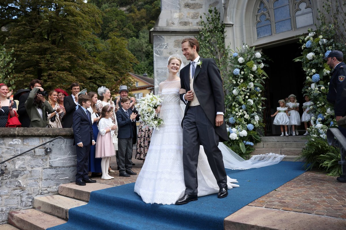 The wedding of Princess Marie-Caroline of Liechtenstein and Leopoldo Maduro Vollmer in Vaduz on August 30, 2025 (Princely House of Liechtenstein/Iconoclash Photography)