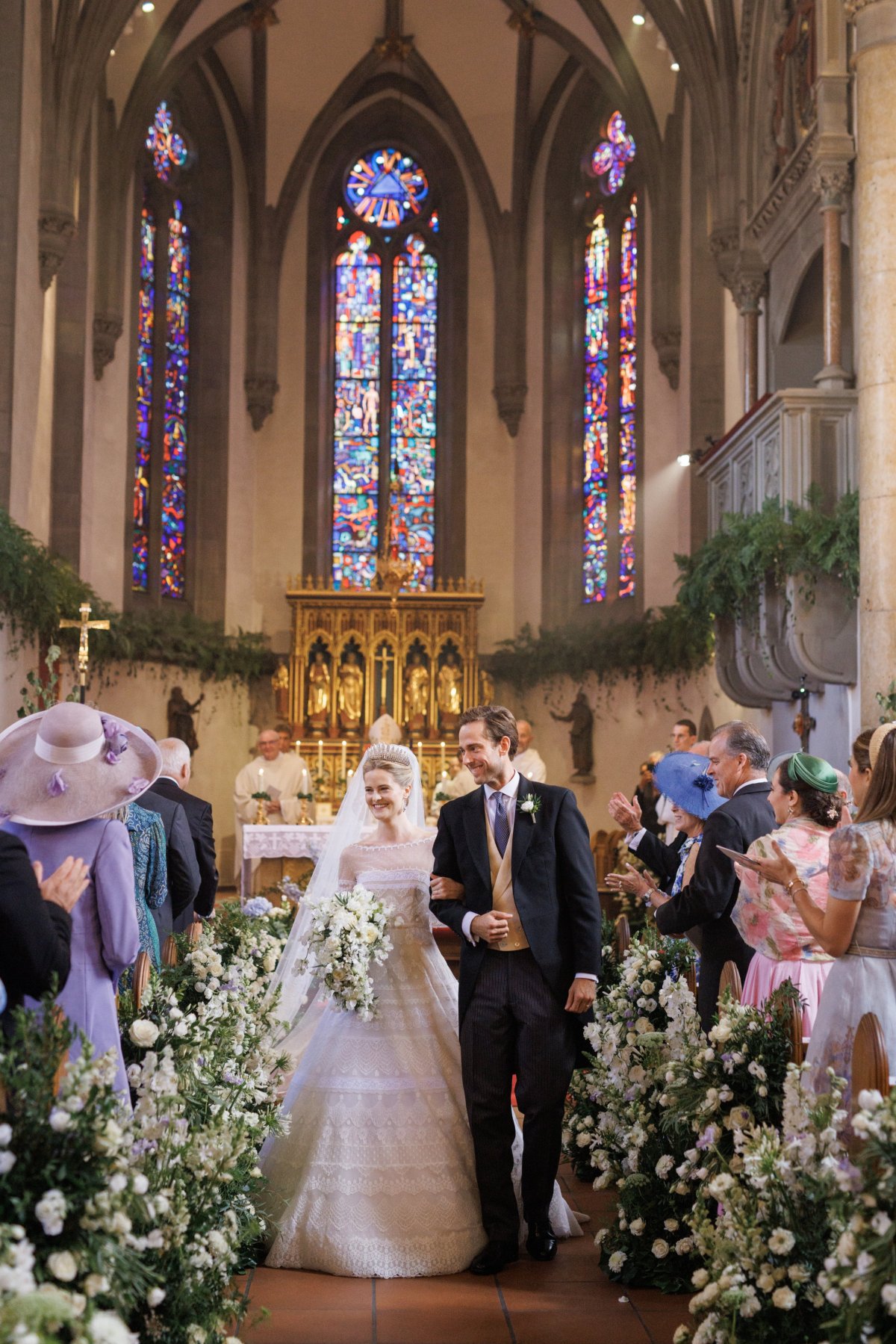 The wedding of Princess Marie-Caroline of Liechtenstein and Leopoldo Maduro Vollmer in Vaduz on August 30, 2025 (Princely House of Liechtenstein/Iconoclash Photography)