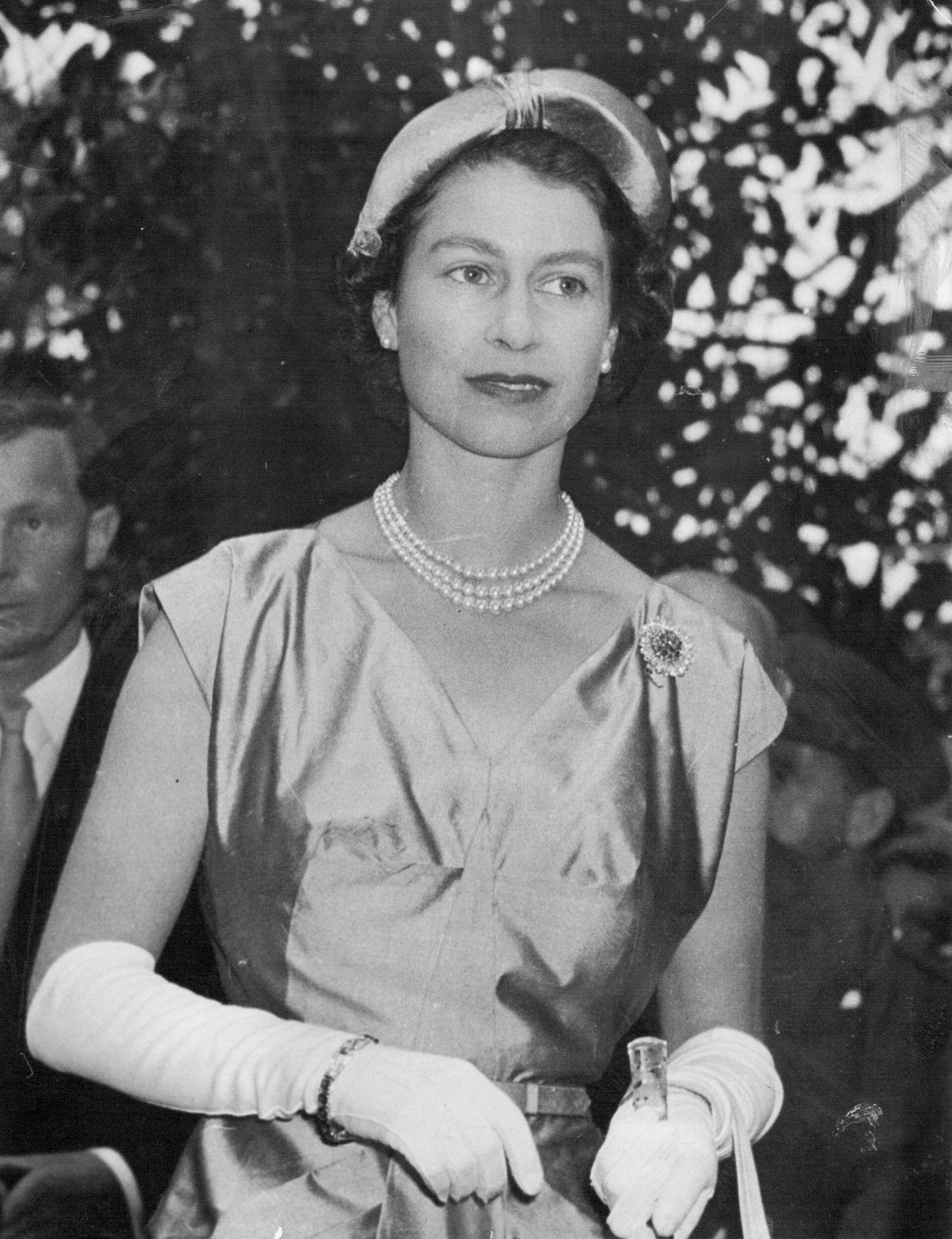 Queen Elizabeth II is pictured in Melbourne during the Commonwealth Tour of Australia, March 1954 (SuperStock/Alamy)