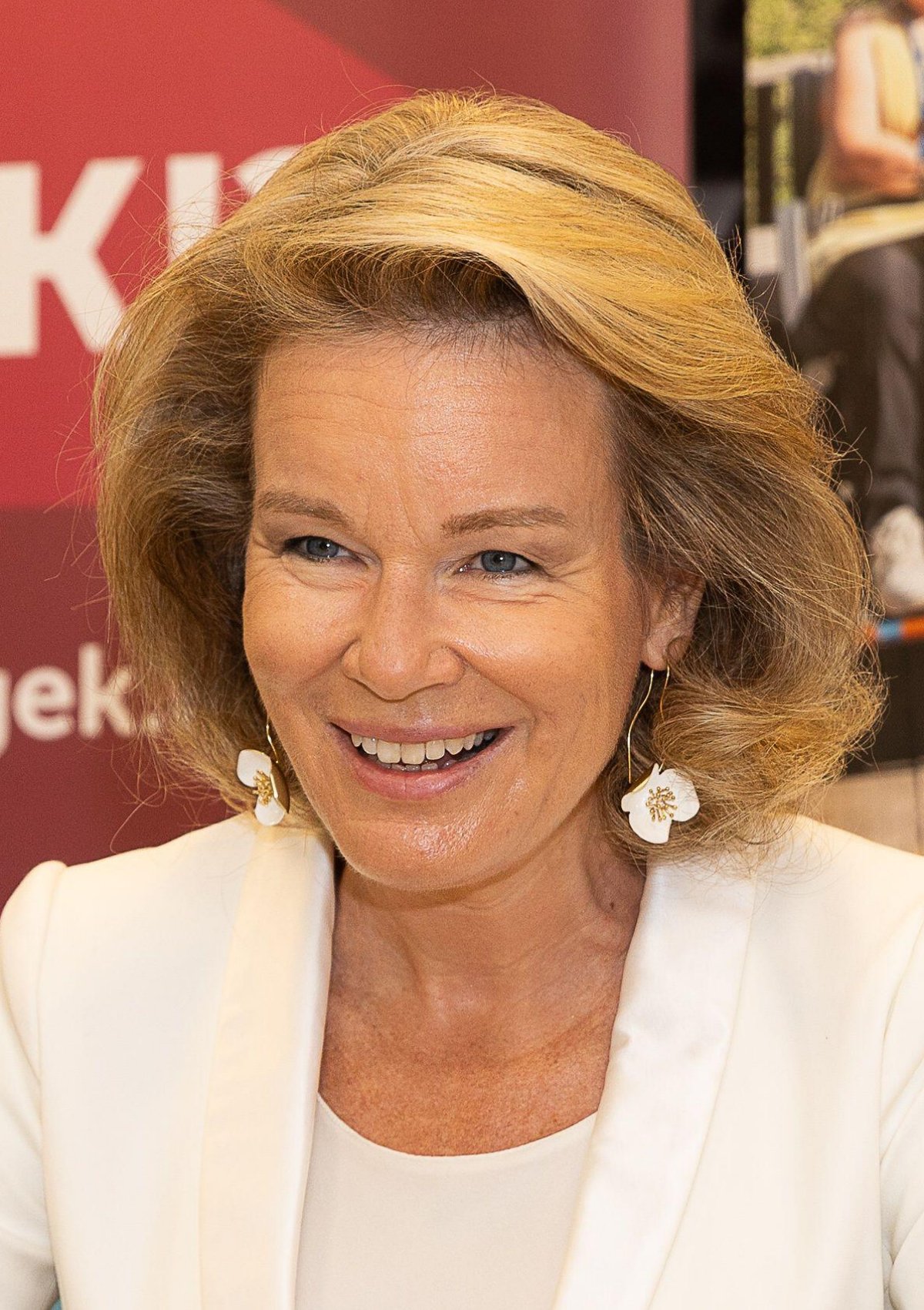 The Queen of the Belgians visits a residential care center in Gentbrugge on September 2, 2025 (JAMES ARTHUR GEKIERE/Belga News Agency/Alamy)