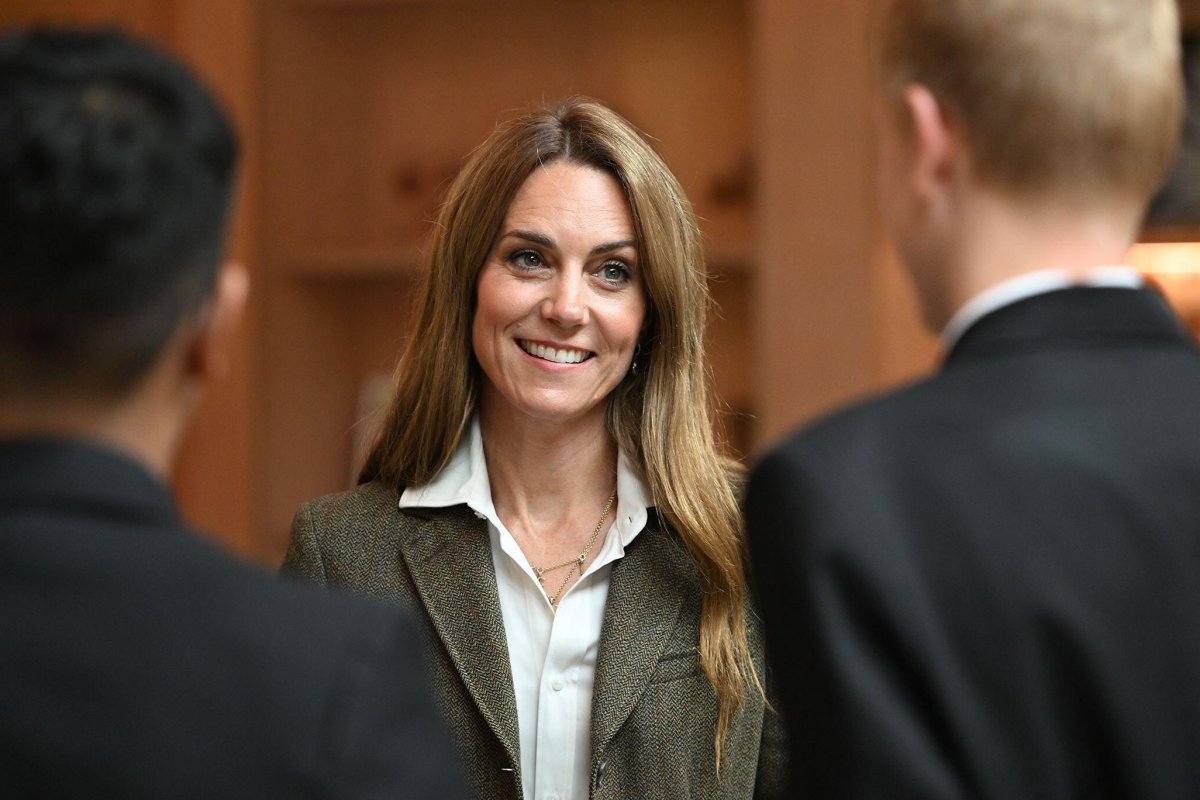 The Prince and Princess of Wales visit the Natural History Museum's newly transformed gardens in London on September 4, 2025 (Eddie Mulholland/PA Images/Alamy)