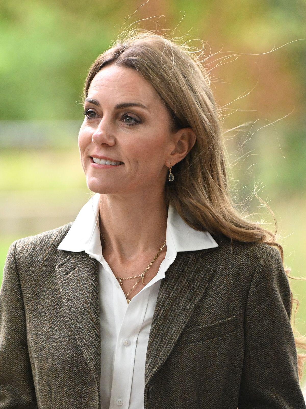 The Prince and Princess of Wales visit the Natural History Museum's newly transformed gardens in London on September 4, 2025 (Eddie Mulholland/PA Images/Alamy)