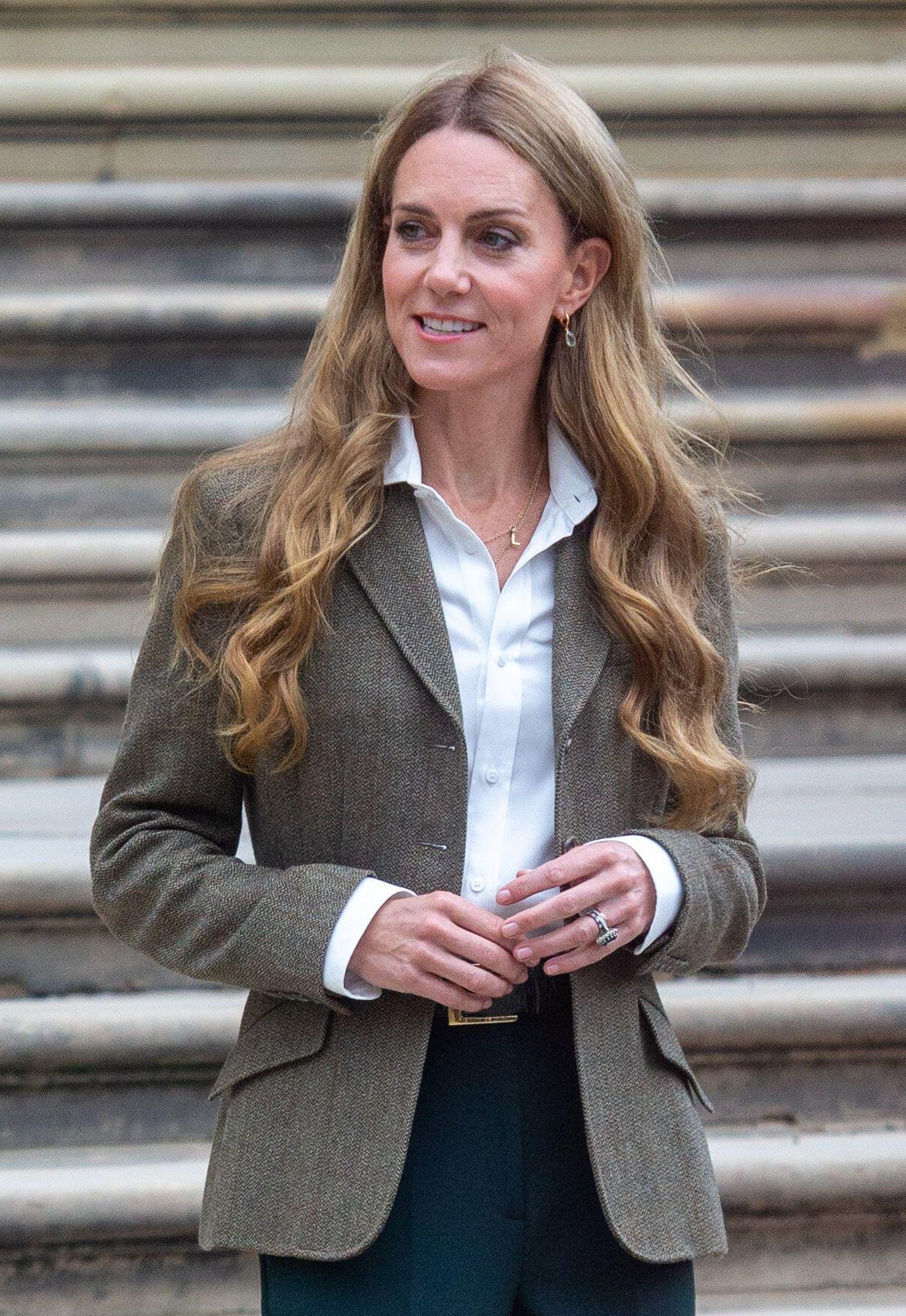 The Prince and Princess of Wales visit the Natural History Museum's newly transformed gardens in London on September 4, 2025 (Tayfun Salci/Zuma Press/Alamy)