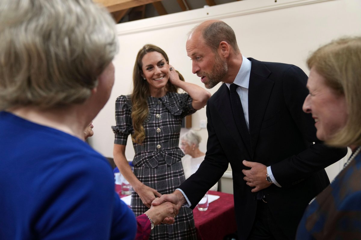 The Prince and Princess of Wales visit the Women's Institute in Sunningdale, Berkshire, to mark the third anniversary Queen Elizabeth II's passing on September 8, 2025 (Alastair Grant/PA Images/Alamy)