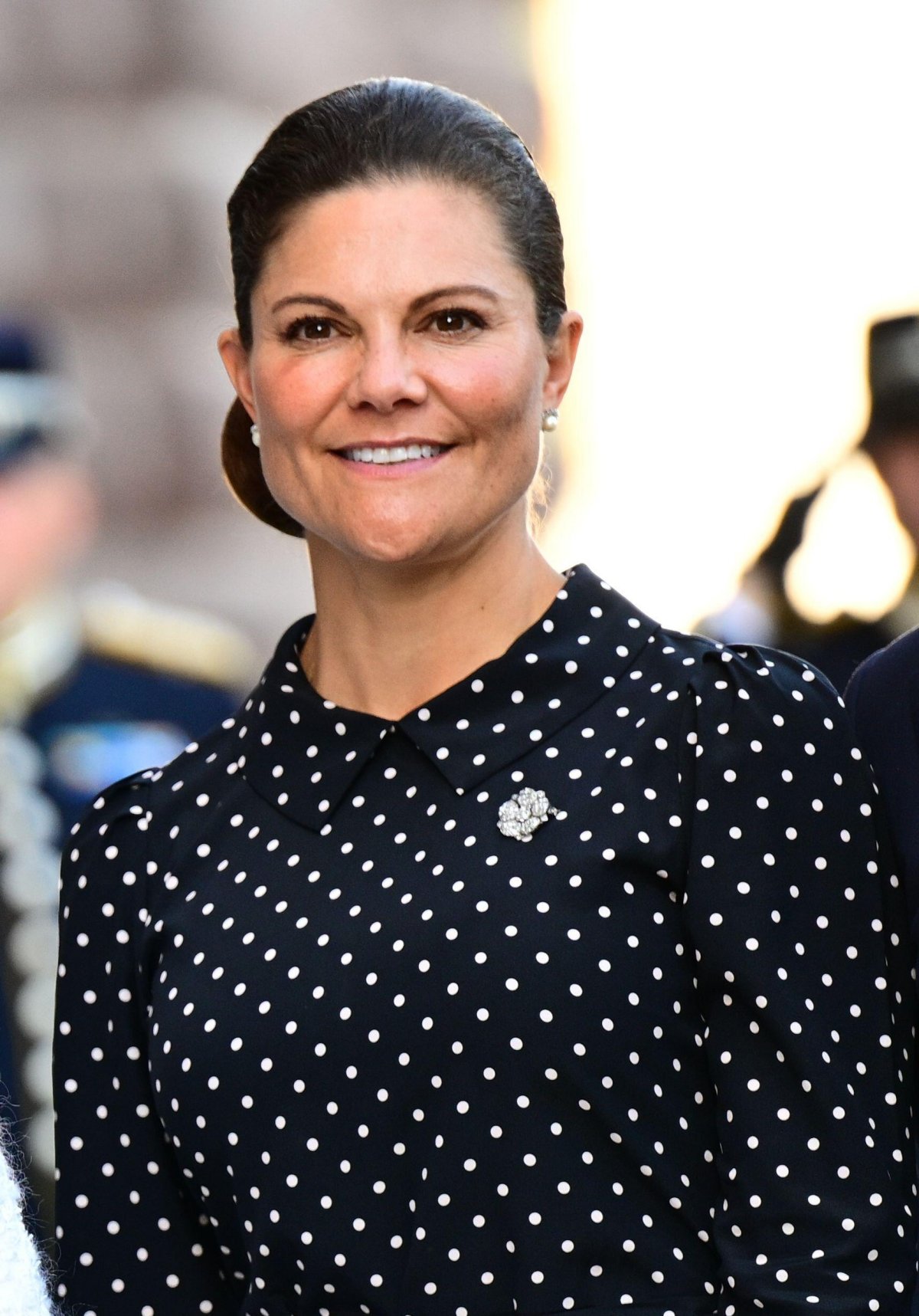 Crown Princess Victoria of Sweden arrives for the opening of the Riksdag in Stockholm on September 9, 2025 (Magnus Lejhall/TT News Agency/Alamy)