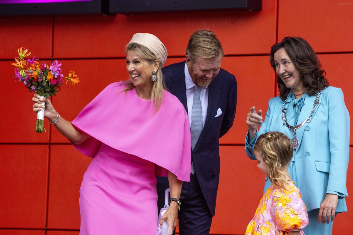 The King and Queen of the Netherlands visit the province of Flevoland on September 9, 2025 (NL Beeld/Alamy)