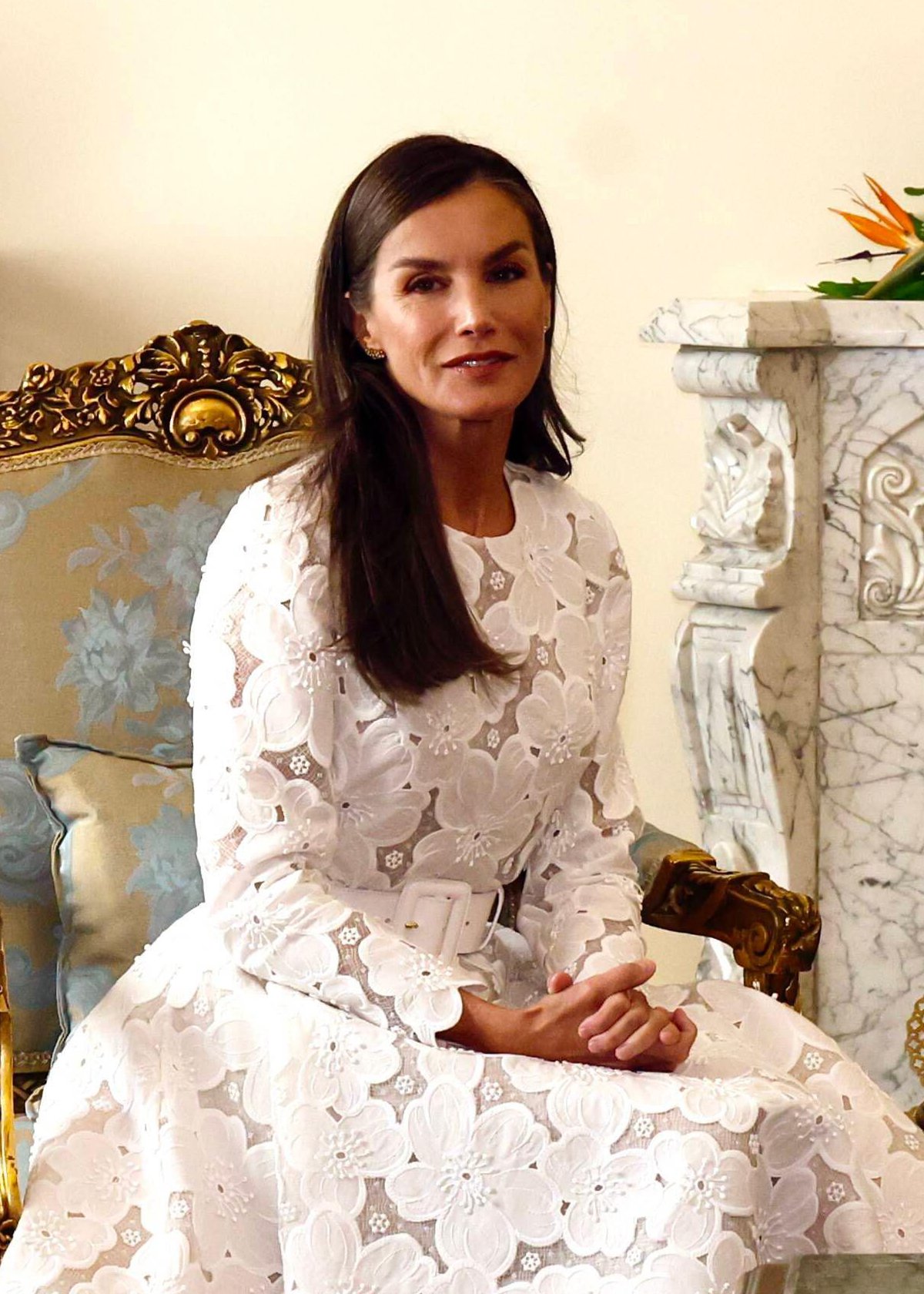 The King and Queen of Spain meet with the President and First Lady of Egypt at the Heliopolis Palace in Cairo on September 17, 2025 (Cordon Press/Alamy)