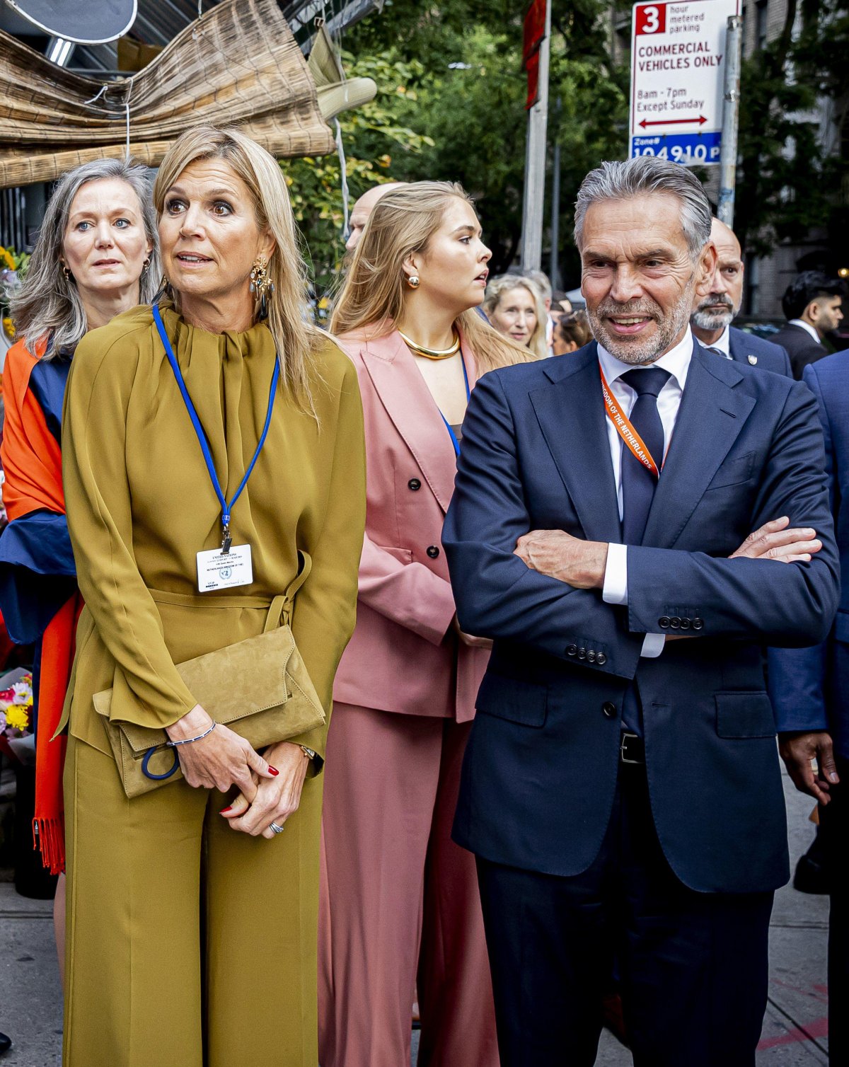 The Queen of the Netherlands and the Princess of Orange attend the opening of the 80th United Nations General Assembly in New York on September 23, 2025 (Patrick van Emst/NLBeeld/Alamy)