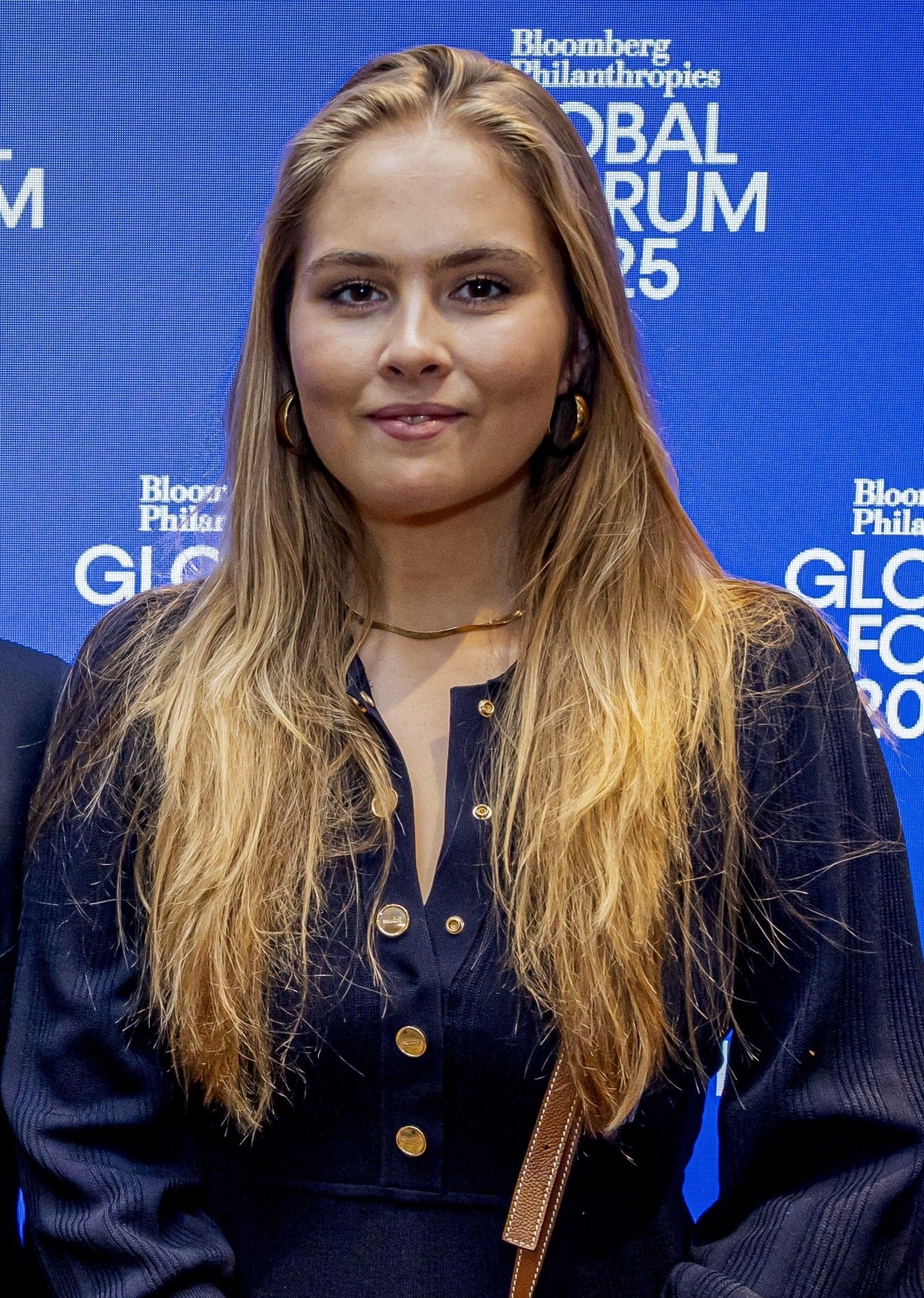 The Queen of the Netherlands and the Princess of Orange attend the Global Forum 2025 in New York on September 24, 2025 (Patrick van Emst/NLBeeld/Alamy)