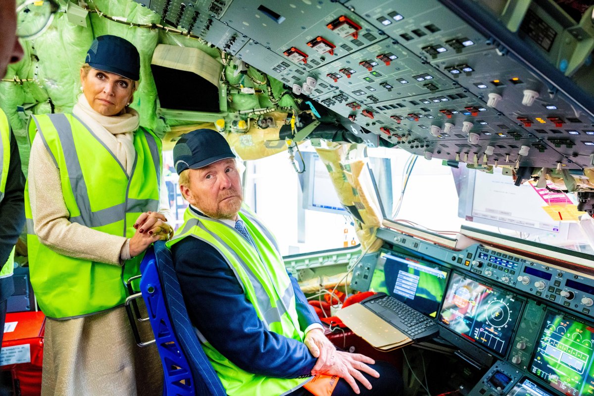 The King and Queen of the Netherlands visit Toulouse on October 1, 2025 (Mischa Schoemaker/NLBeeld/Alamy)