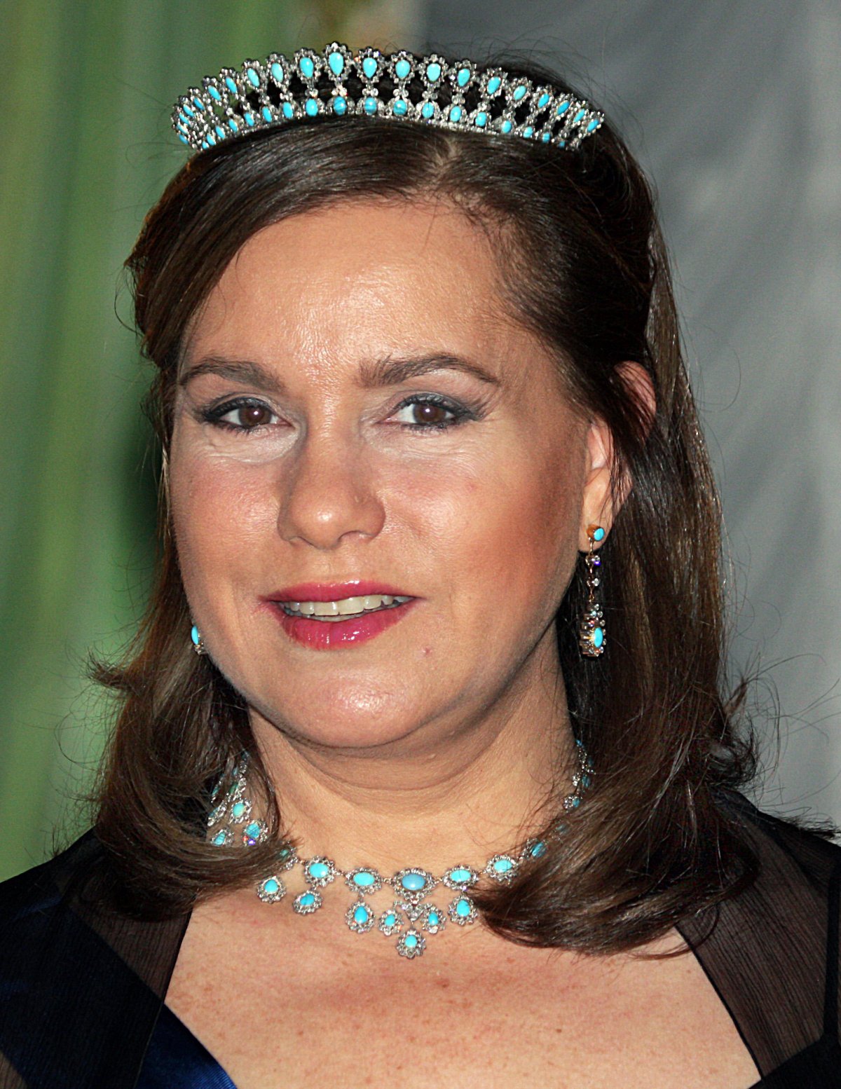 The Grand Duchess of Luxembourg is pictured during a gala dinner at the Grand Ducal Palace on November 24, 2008 (Albert Nieboer/DPA Picture Alliance/Alamy)