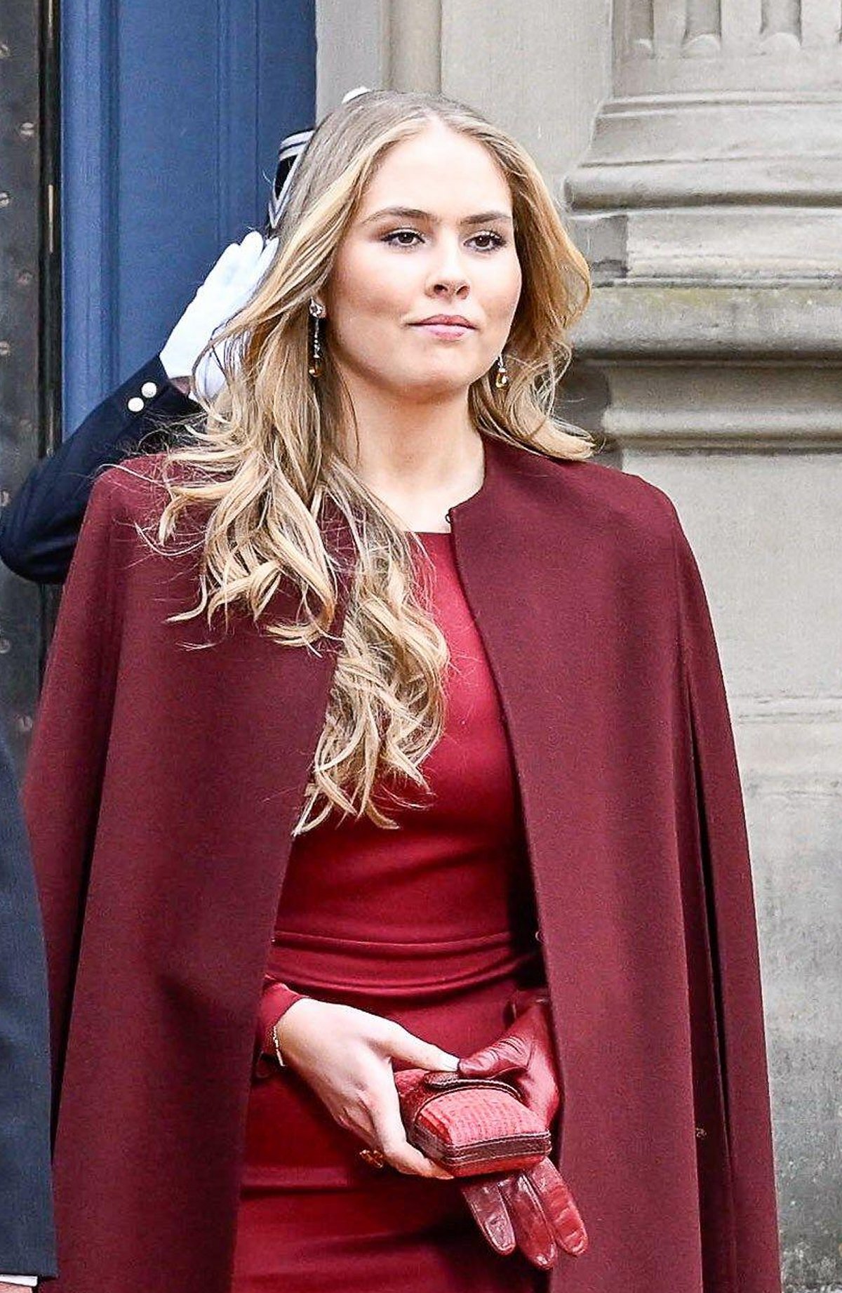 The Princess of Orange is pictured after Grand Duke Henri's abdication ceremony in Luxembourg on October 3, 2025 (Patrick van Emst/NLBeeld/Alamy)