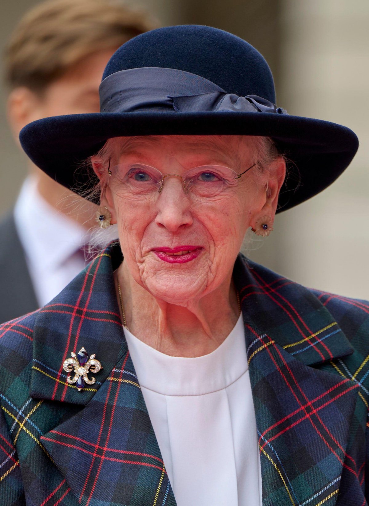 Queen Margrethe arrives for the opening of the Folketing at Christiansborg Palace in Copenhagen on October 7, 2025 (Stefan Lindblom/TT News Agency/Alamy)