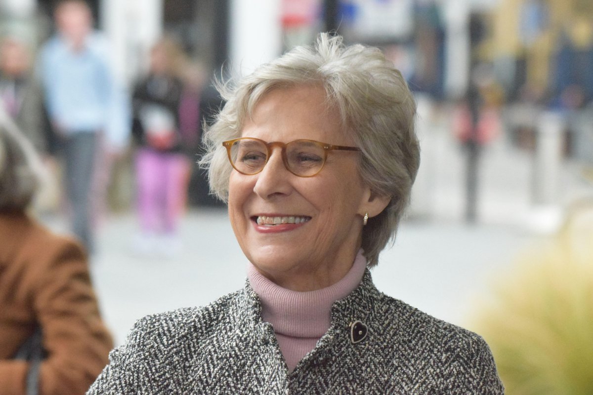 The Duchess of Gloucester attends a performance at the Crucible Theatre in Sheffield on October 2, 2025 (James Taylor/Alamy)