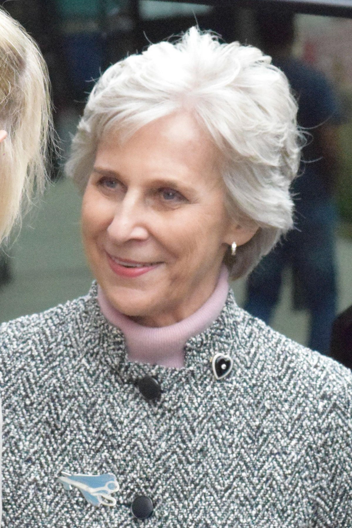 The Duchess of Gloucester visits Ernest Wright, a traditional scissors and shears manufacturer in Sheffield, on October 2, 2025 (James Taylor/Alamy)