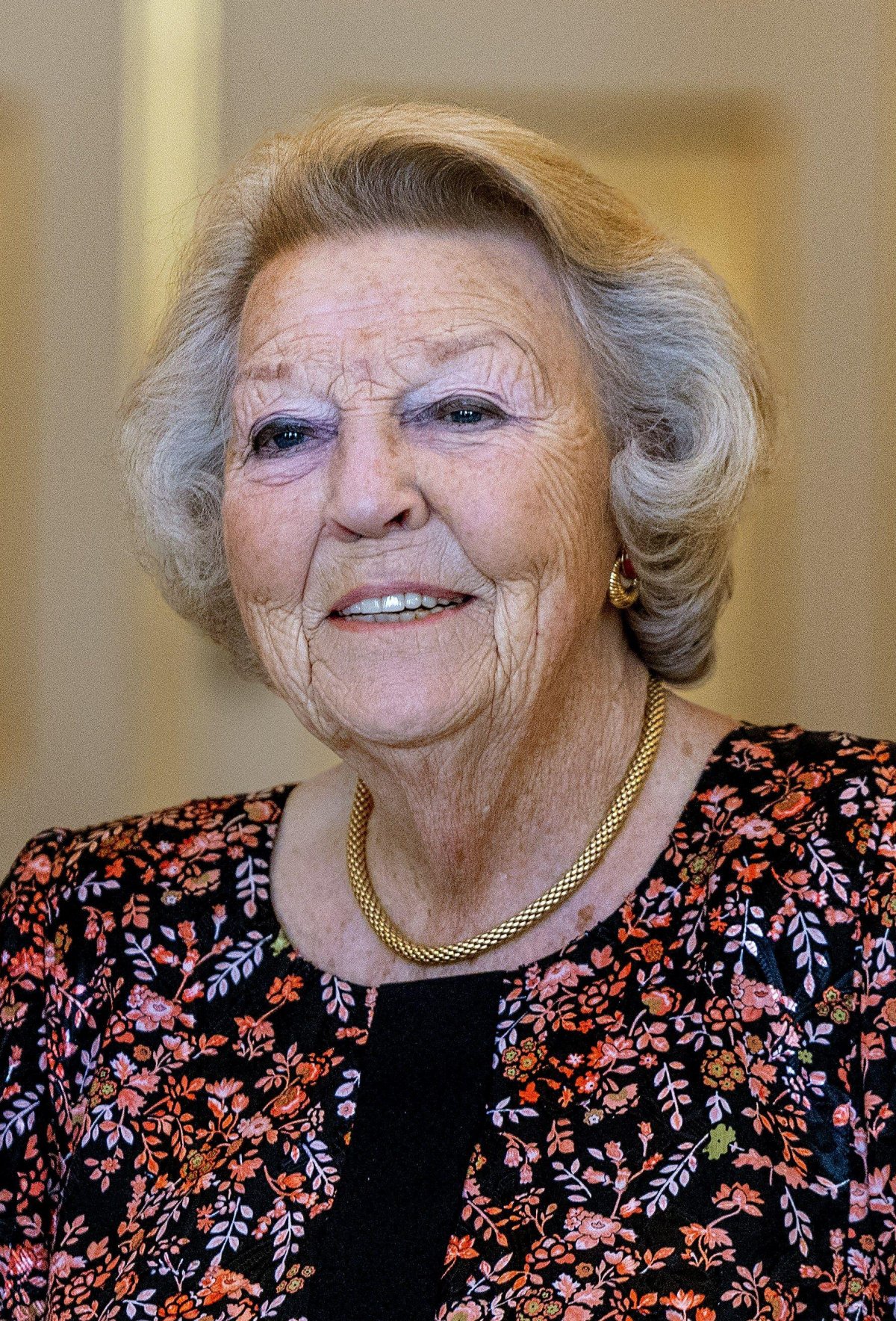 Princess Beatrix of the Netherlands attends the Appeltje van Oranje awards at Noordeinde Palace in The Hague on October 9, 2025 (Patrick van Emst/NLBeeld/Alamy)