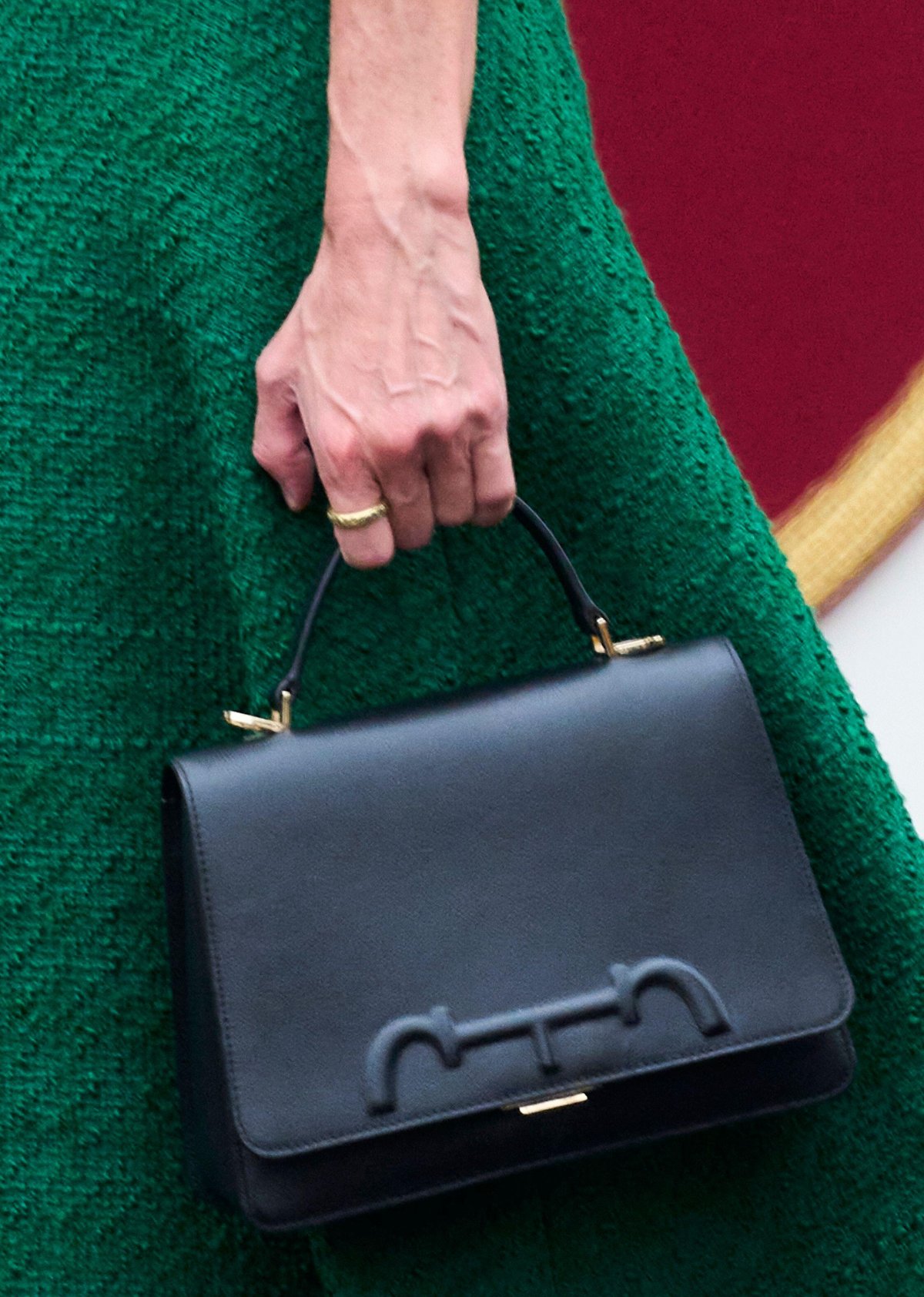 The Queen of Spain is pictured during the National Day military parade at the Plaza de Neptuno in Madrid on October 12, 2025 (Jack Abuin/Zuma Press/Alamy)