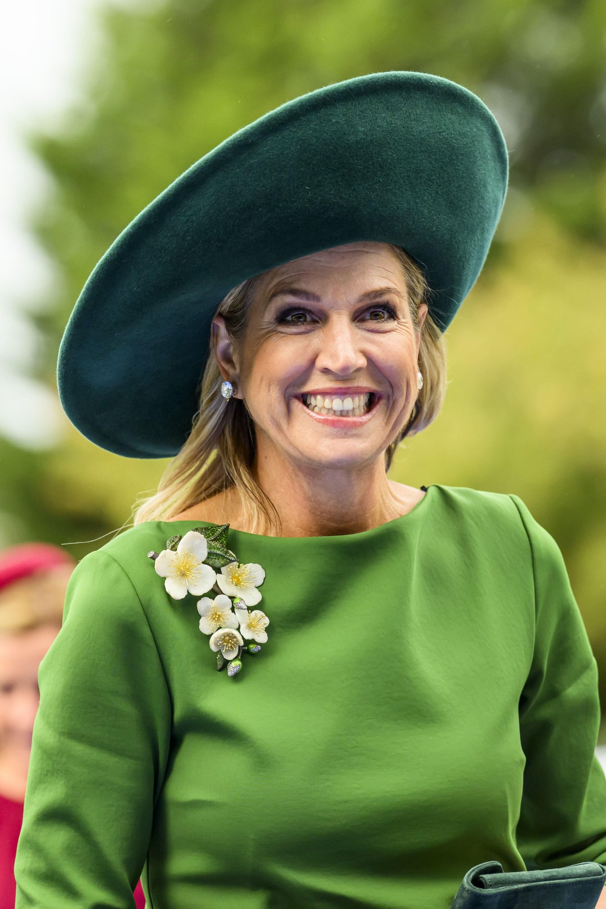 The Queen of the Netherlands opens the new global headquarters of Royal Philips in Amsterdam on October 16, 2025 (Patrick van Emst/NLBeeld/Alamy)