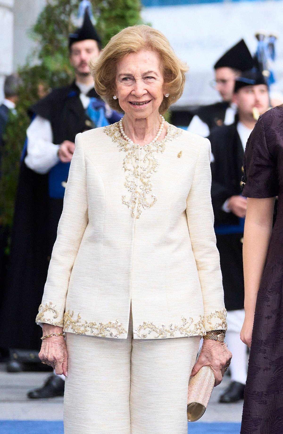 Queen Sofia of Spain attends the Princess of Asturias Awards ceremony at the Campoamor Theatre in Oviedo on October 24, 2025 (Jack Abuin/Zuma Press/Alamy)