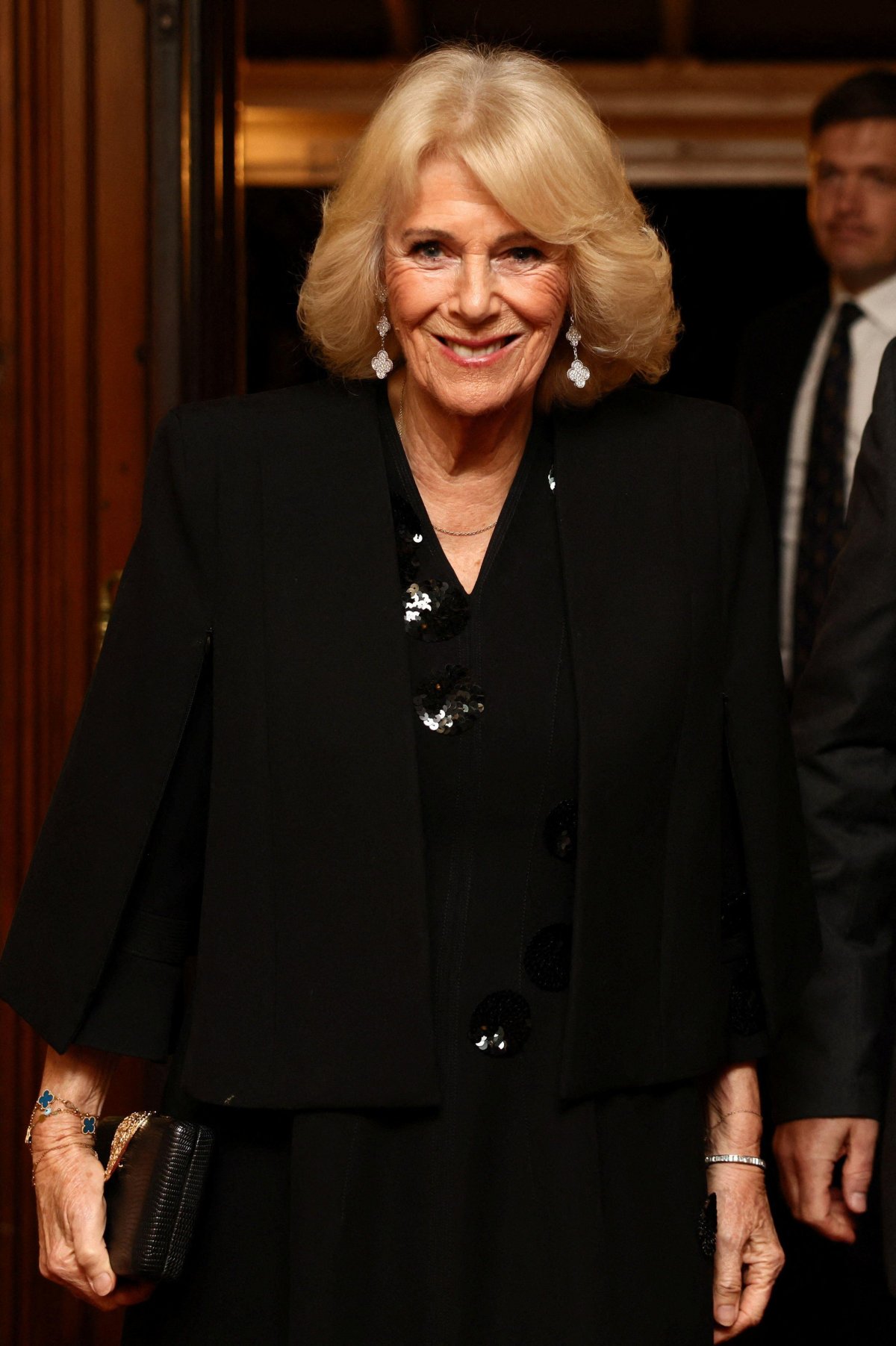 Queen Camilla attends the Royal British Legion Festival of Remembrance at the Royal Albert Hall in London on November 8, 2025 (Jack Taylor/PA Images/Alamy)