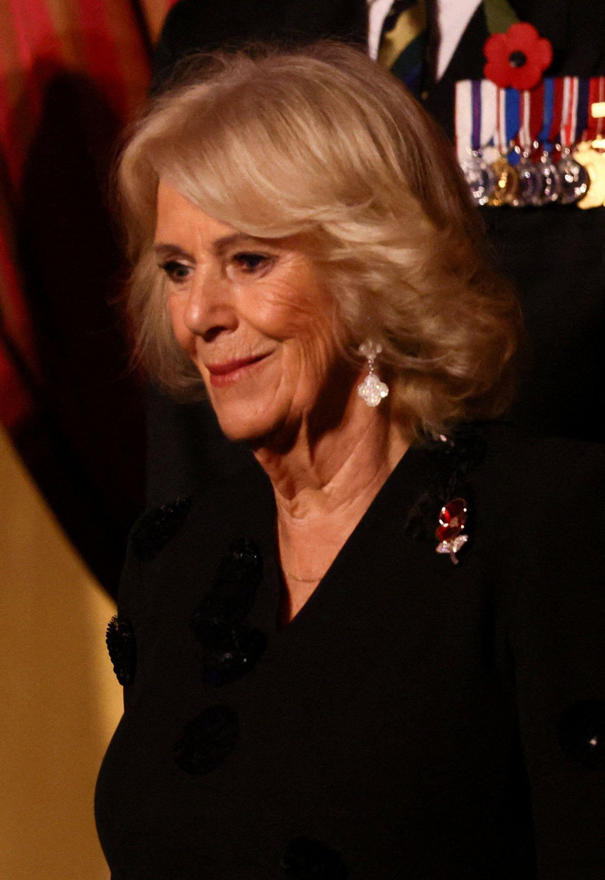 Queen Camilla attends the Royal British Legion Festival of Remembrance at the Royal Albert Hall in London on November 8, 2025 (Jack Taylor/PA Images/Alamy)