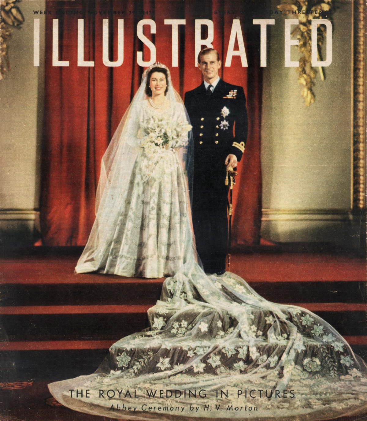 The cover of Illustrated Magazine, November 1947 (John Frost Newspapers/Alamy)