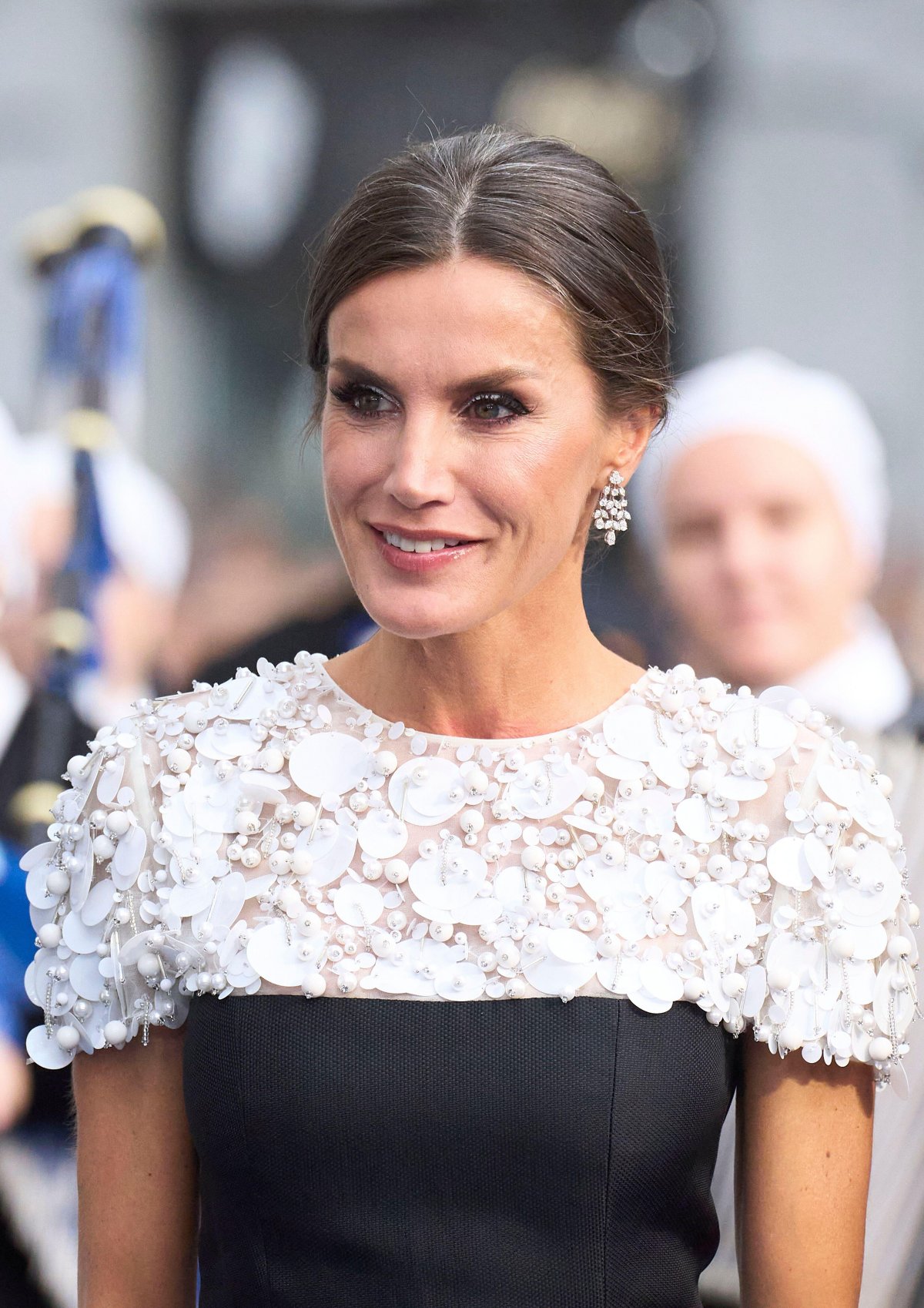 The Queen of Spain attends the Princess of Asturias Awards in Oviedo on October 28, 2022 (Album/Alamy)