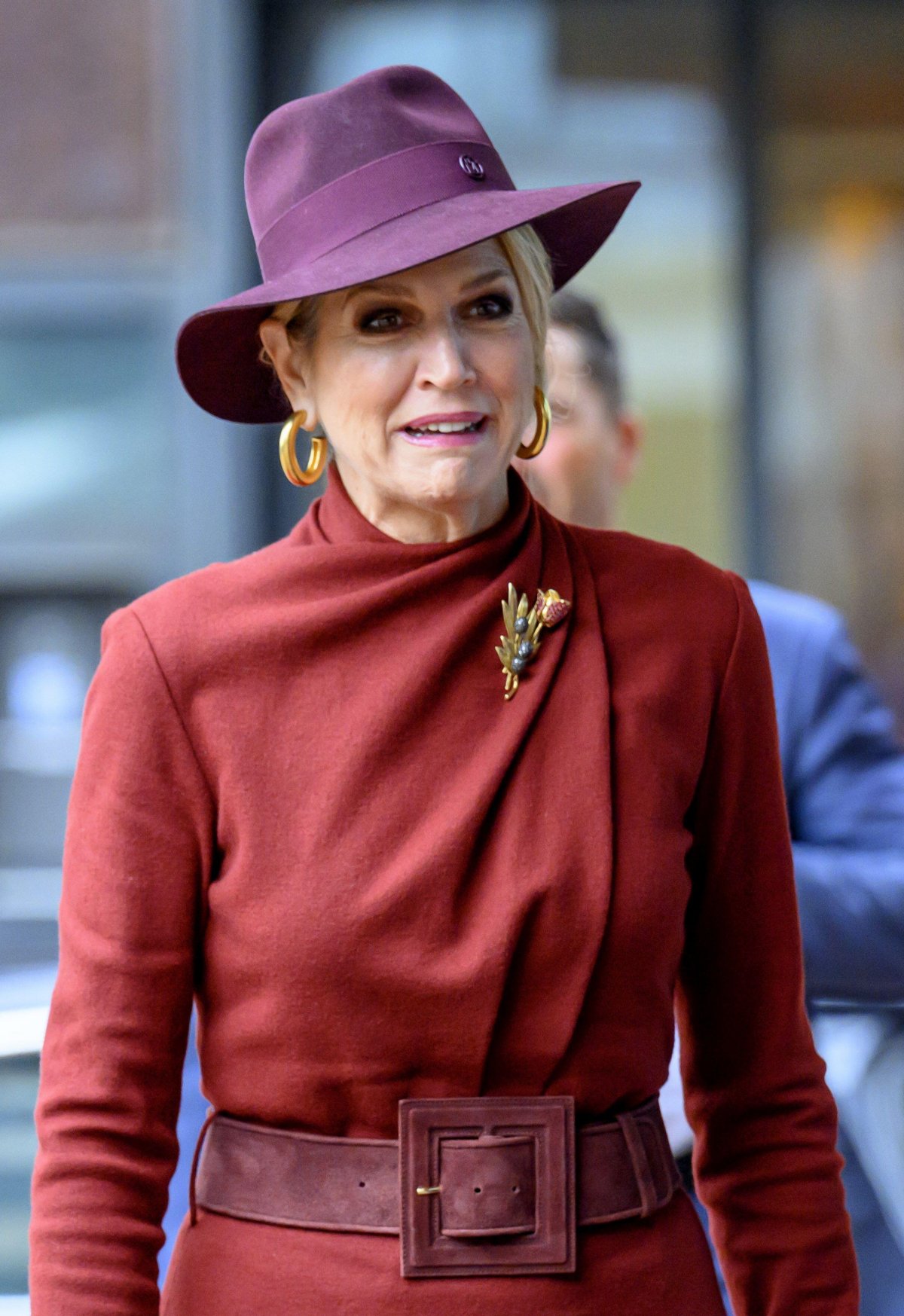 The Queen of the Netherlands opens a new residential building in Rotterdam on November 18, 2025 (Patrick van Emst/NLBeeld/Alamy)