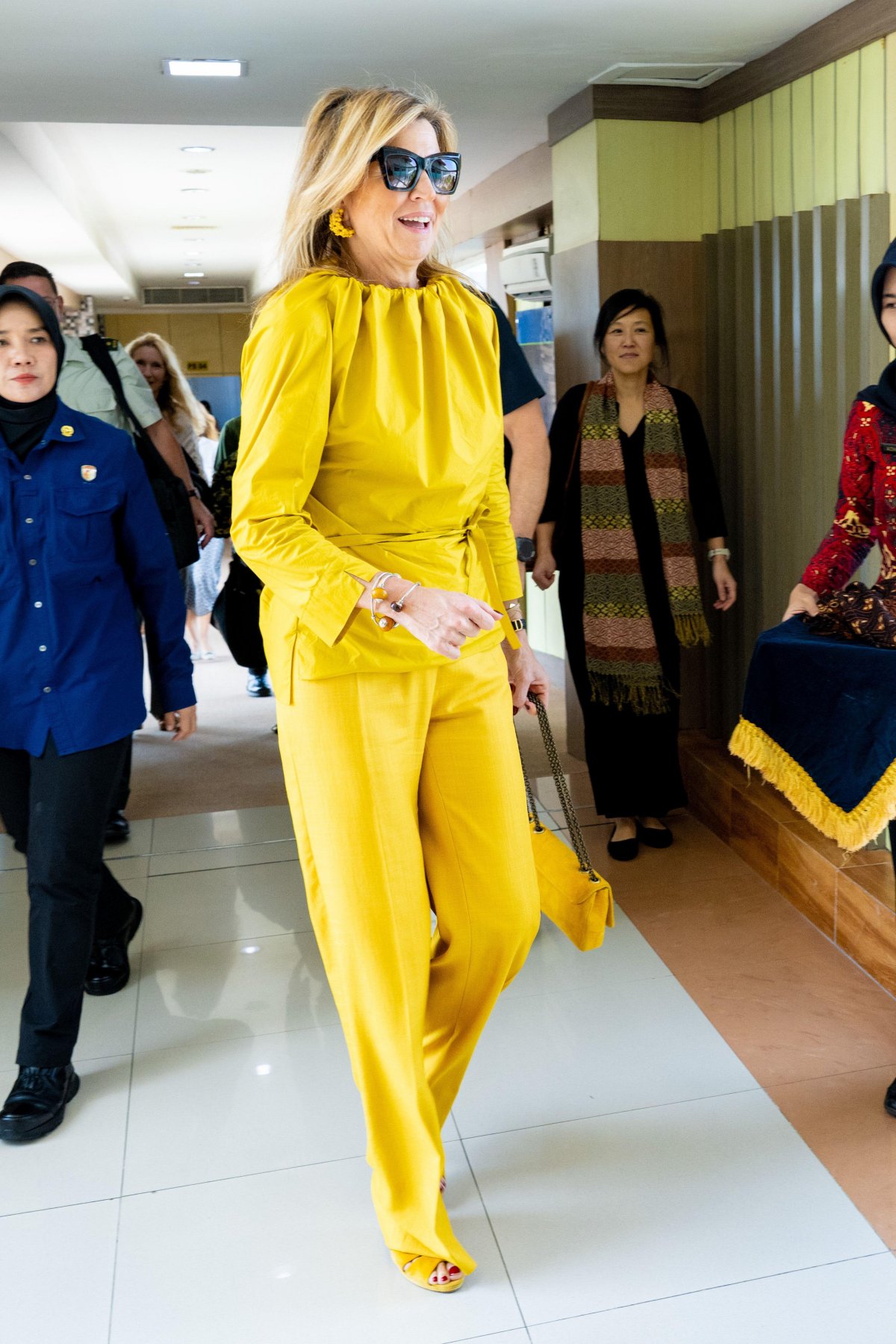 The Queen of the Netherlands, as the United Nations Secretary-General's Special Advocate for Financial Security, visits the Republic of Indonesia on November 25, 2025 (Patrick van Emst/NLBeeld/Alamy)