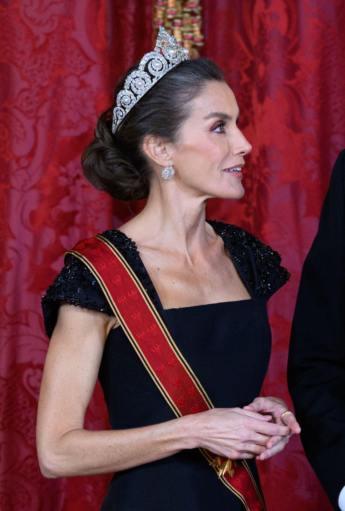 The King and Queen host a gala dinner in honor of the President of Germany at the Royal Palace in Madrid on November 26, 2025 (Bernd von Jutrczenka/DPA Picture Alliance/Alamy)