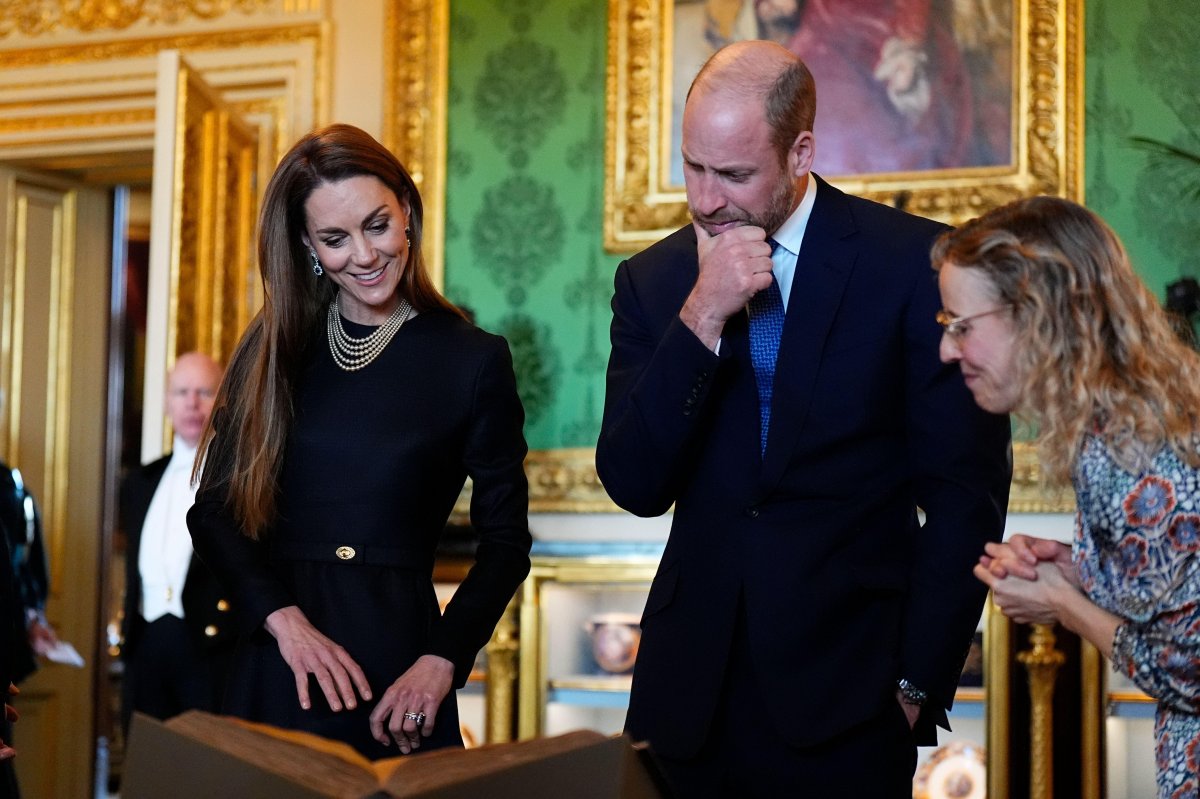 Items from the Royal Collection are presented during the German state visit to Britain on December 3, 2025 (Aaron Chown/PA Images/Alamy)