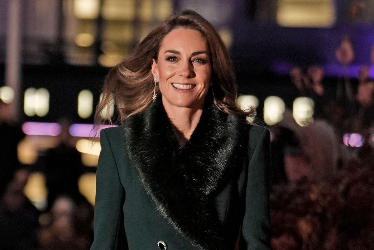 The Princess of Wales arrives for the Together at Christmas concert at Westminster Abbey in London on December 5, 2025 (Jordan Pettitt/PA Images/Alamy)