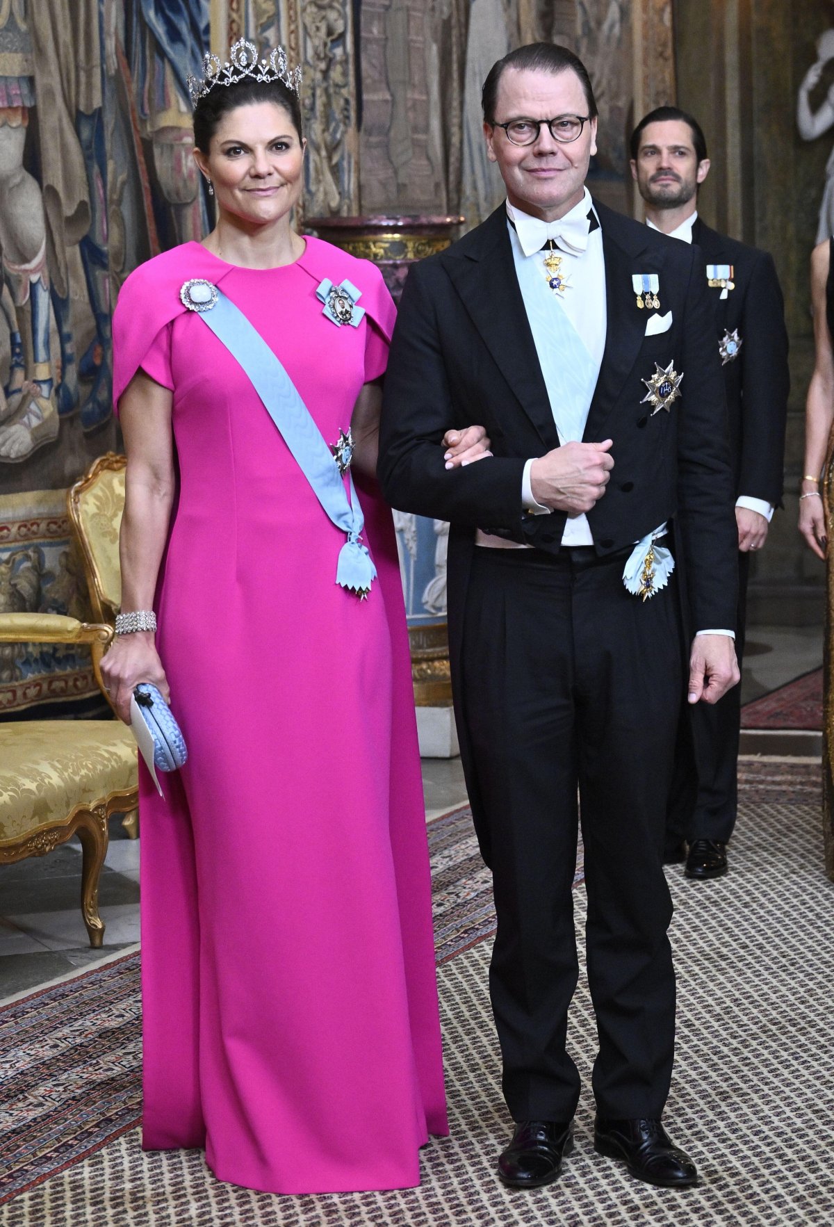 The King of Sweden hosts a dinner for this year's Nobel Prize laureates at the Royal Palace in Stockholm on December 11, 2025 (Jonas Ekströmer/TT News Agency/Alamy)