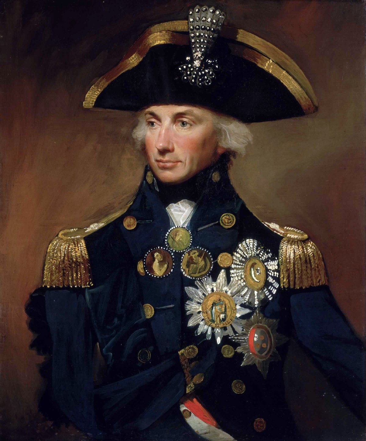 Lemuel Francis Abbott's portrait of Admiral Lord Nelson, 1799 (National Maritime Museum)
