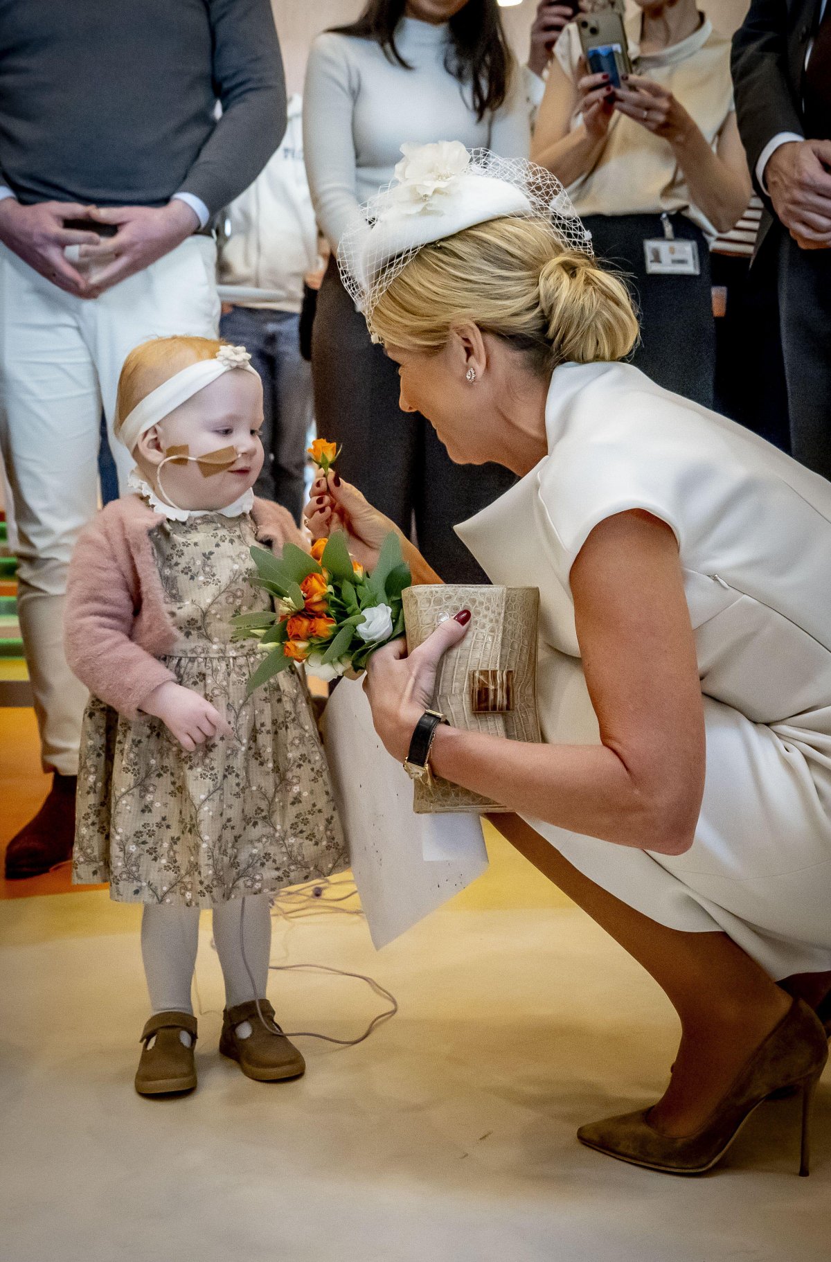 The Queen of the Netherlands visits the Princess Máxima Center for Pediatric Oncology in Utrecht on December 18, 2025 (ROBIN UTRECHT/ANP/Alamy)