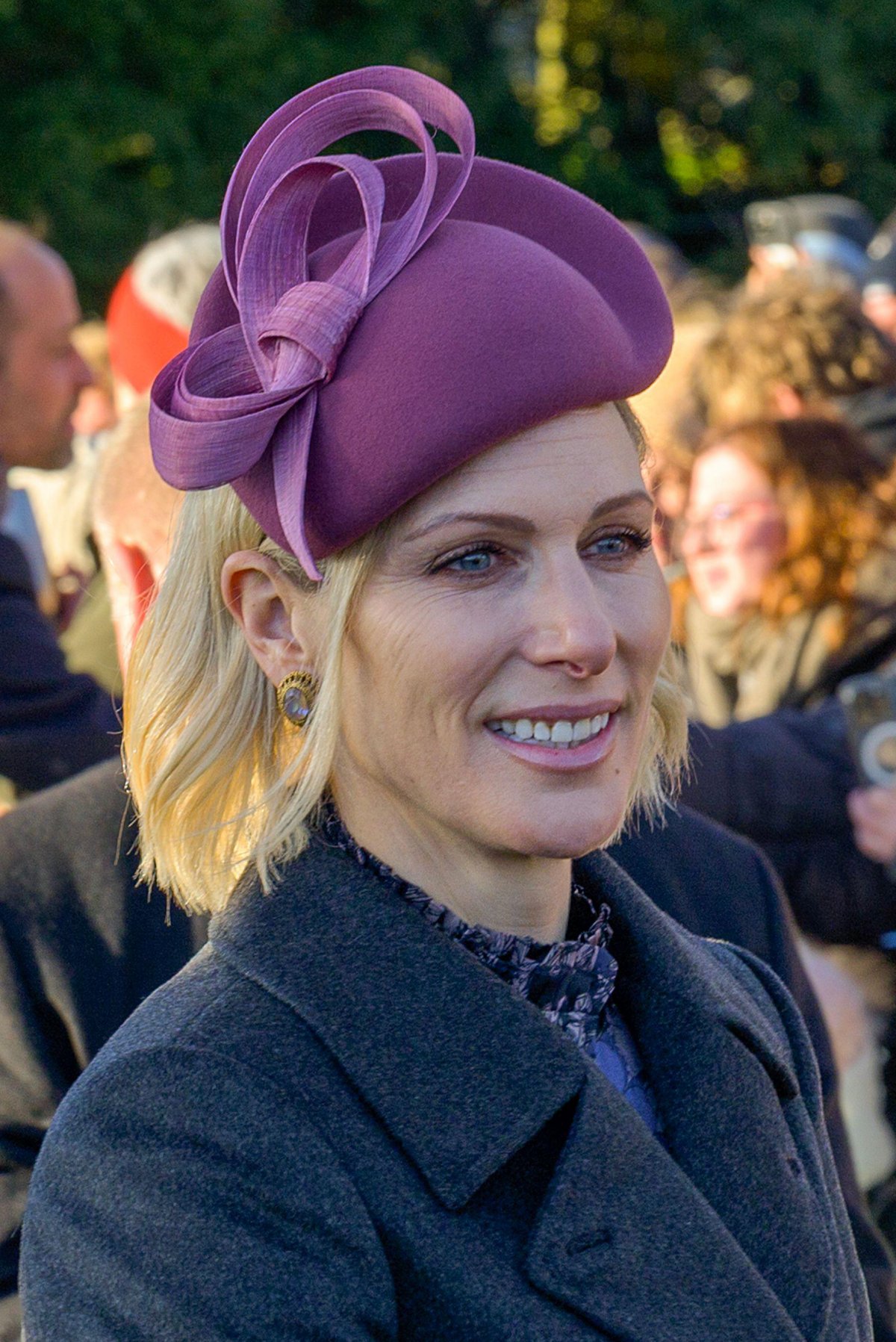 Zara Tindall attends a Christmas church service near the Sandringham estate in Norfolk on December 25, 2025 (Martin J. Palmer/Alamy)